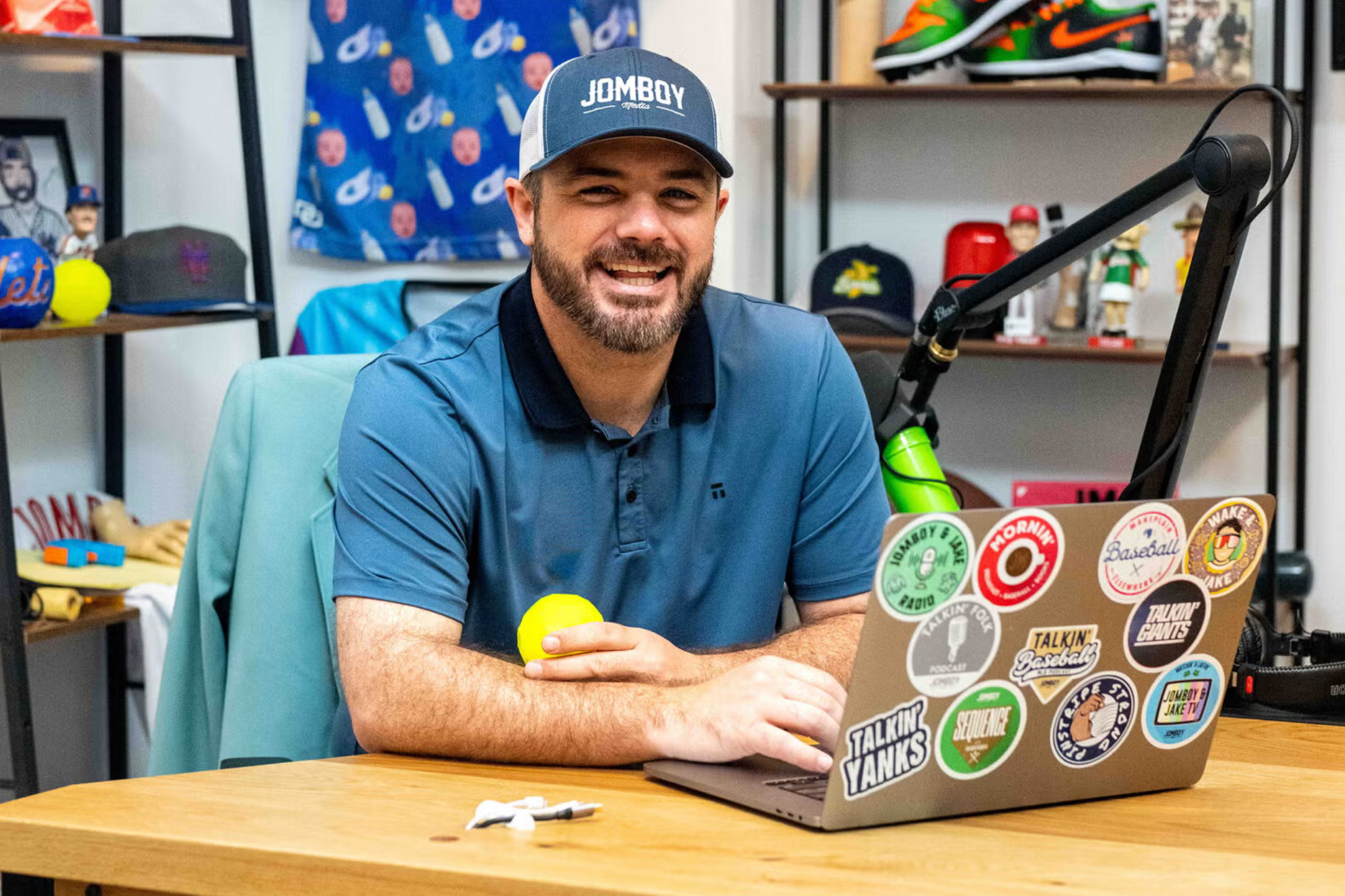 Jimmy O'Brien, the founder of Jomboy Media. New York Times