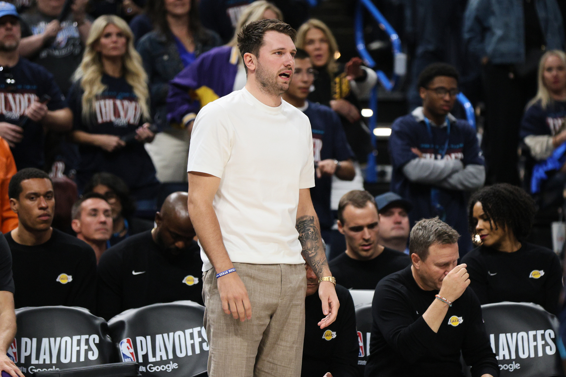 Los Angeles Lakers' Luka Doncic LAPRESSE