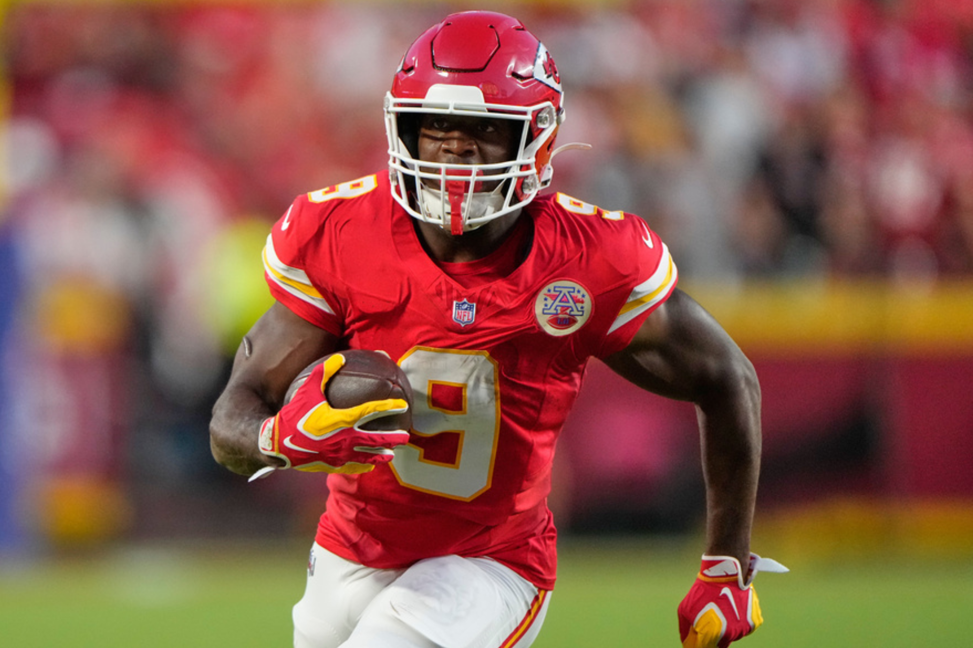 Kenneth Walker runs with the ball during the Kansas City Chiefs' win over the Denver Broncos. LAPRESSE
