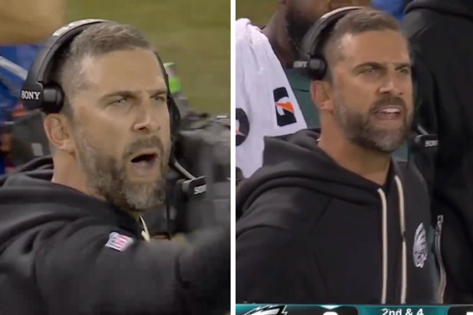 Philadelphia Eagles head coach Nick Sirianni