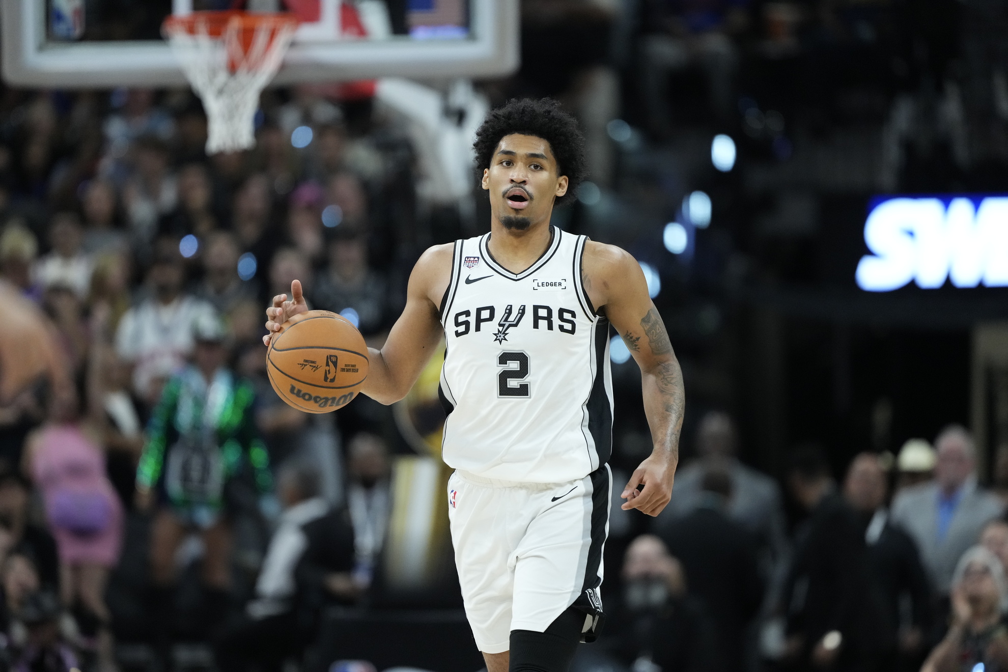San Antonio Spurs guard Dylan Harper LAPRESSE