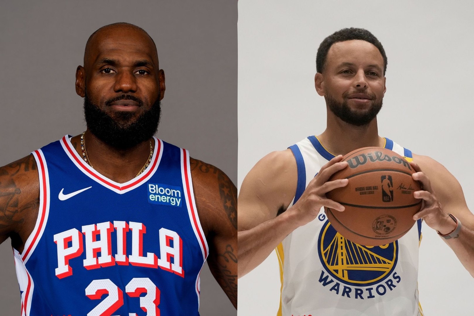 LeBron James and Steph Curry LaPresse