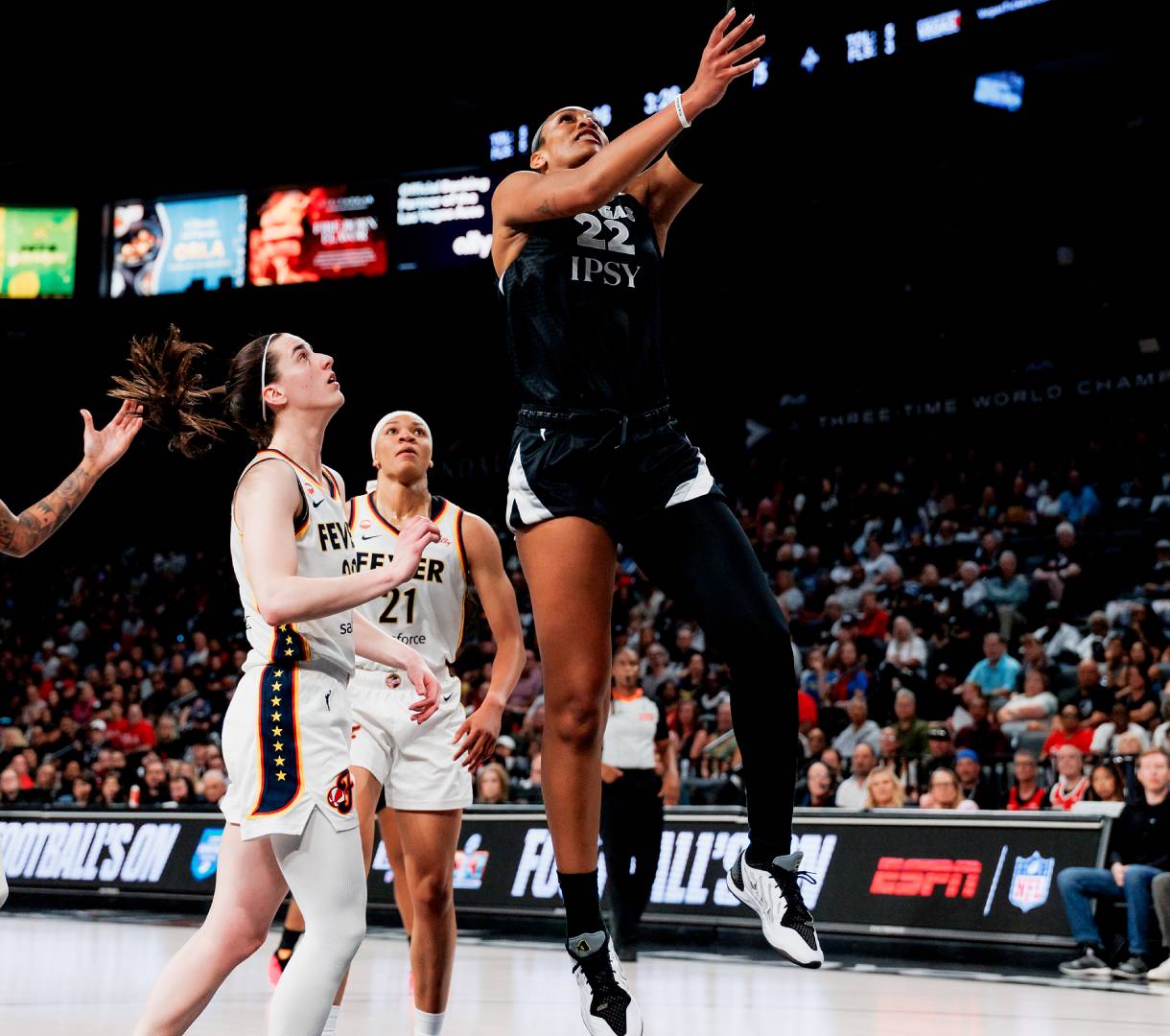 Las Vegas Aces vs Indiana Fever SEO MARCA
