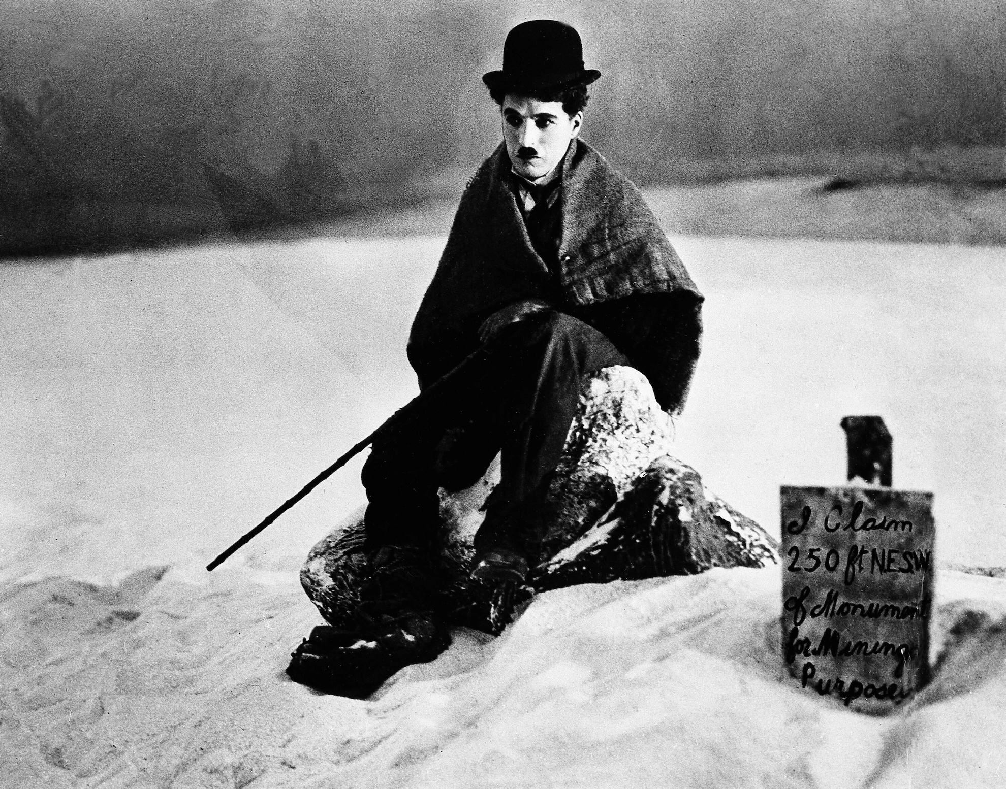 FILE - Actor Charlie Chaplin appears in a scene from the 1925 film "The Gold Rush." (AP Photo) AP