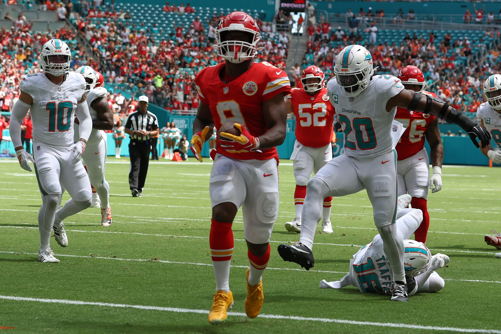 Kansas City Chiefs running back Kenneth Walker III LAPRESSE