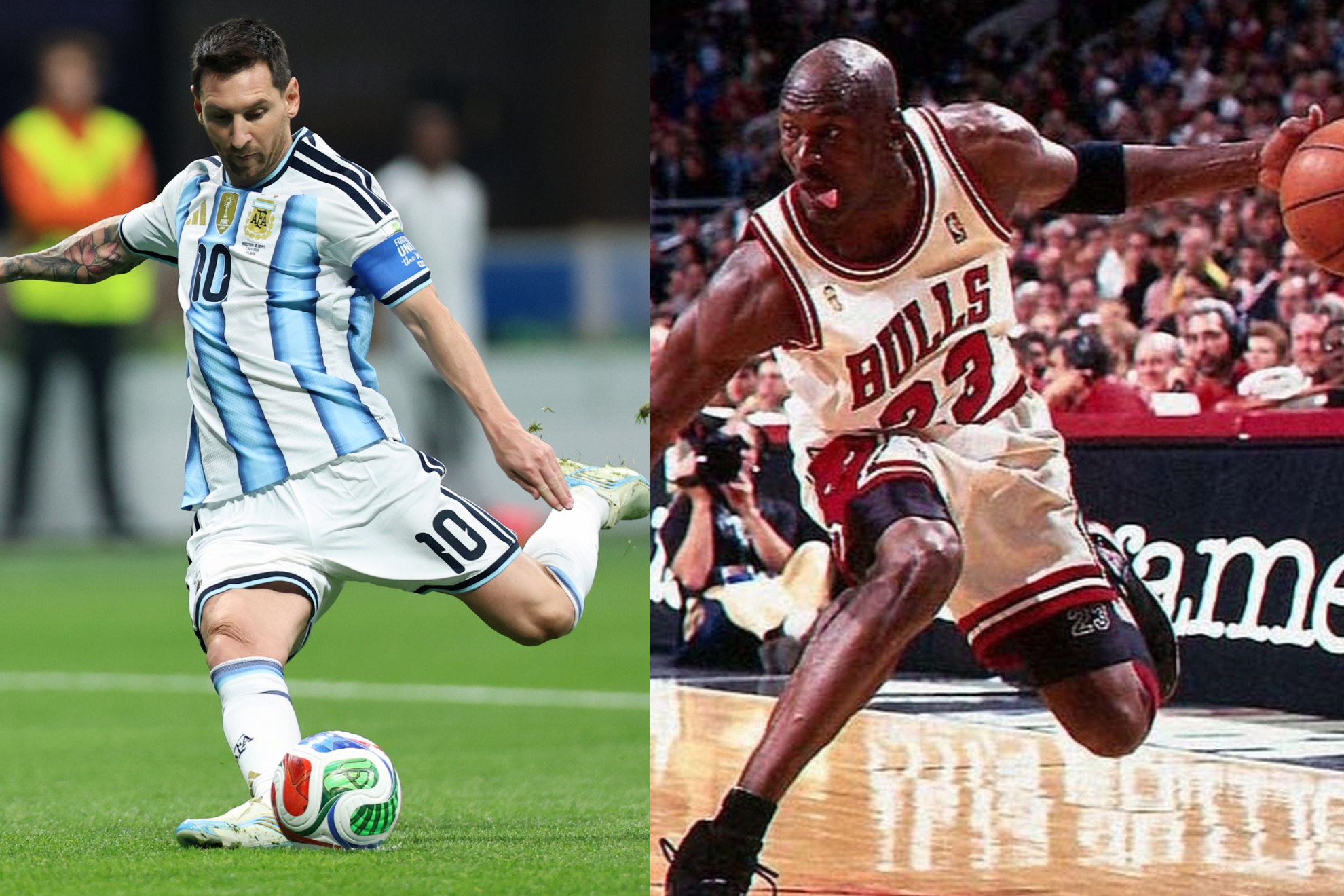 Lionel Messi follows Michael Jordan’s path