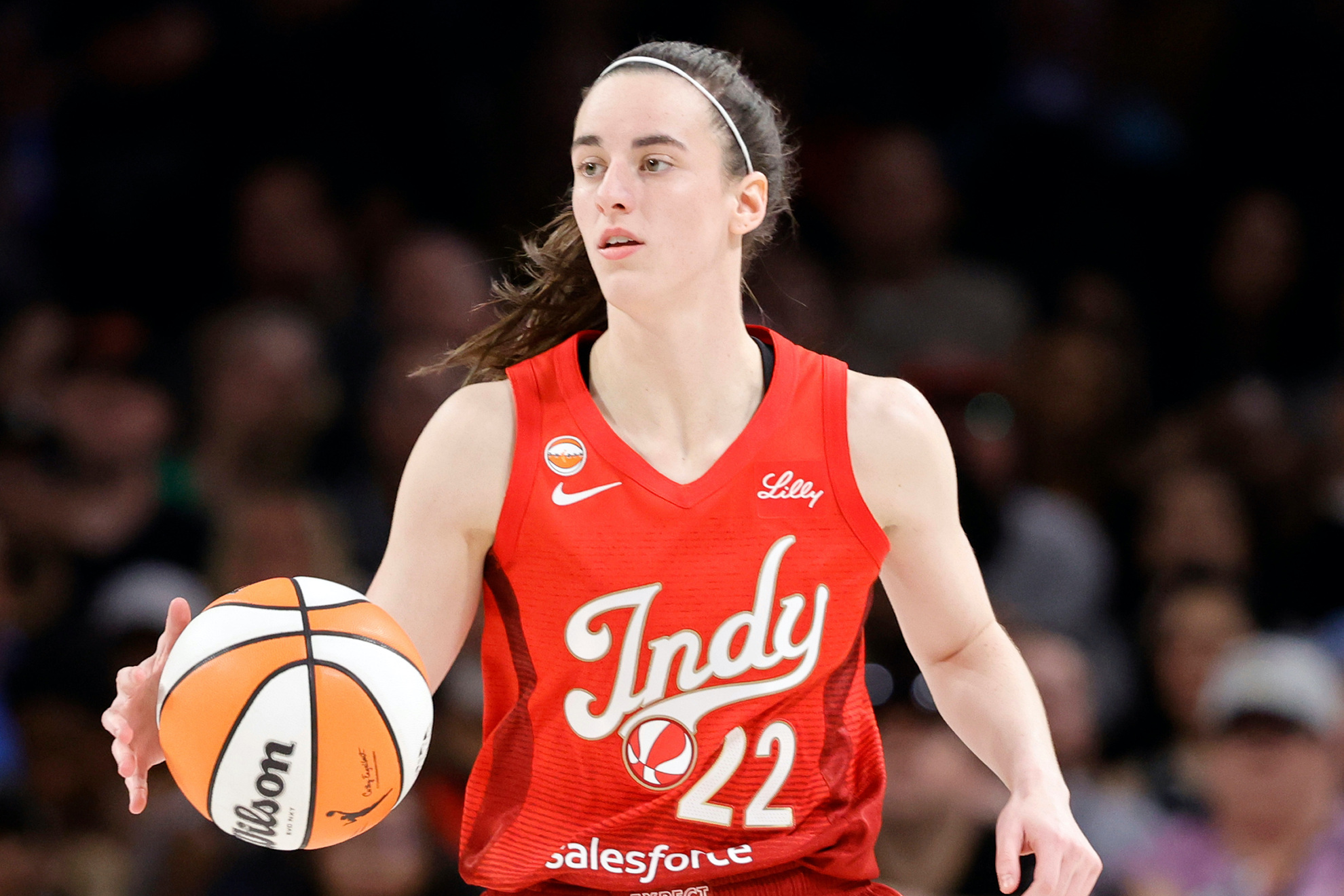 Indiana Fever guard Caitlin Clark LAPRESSE