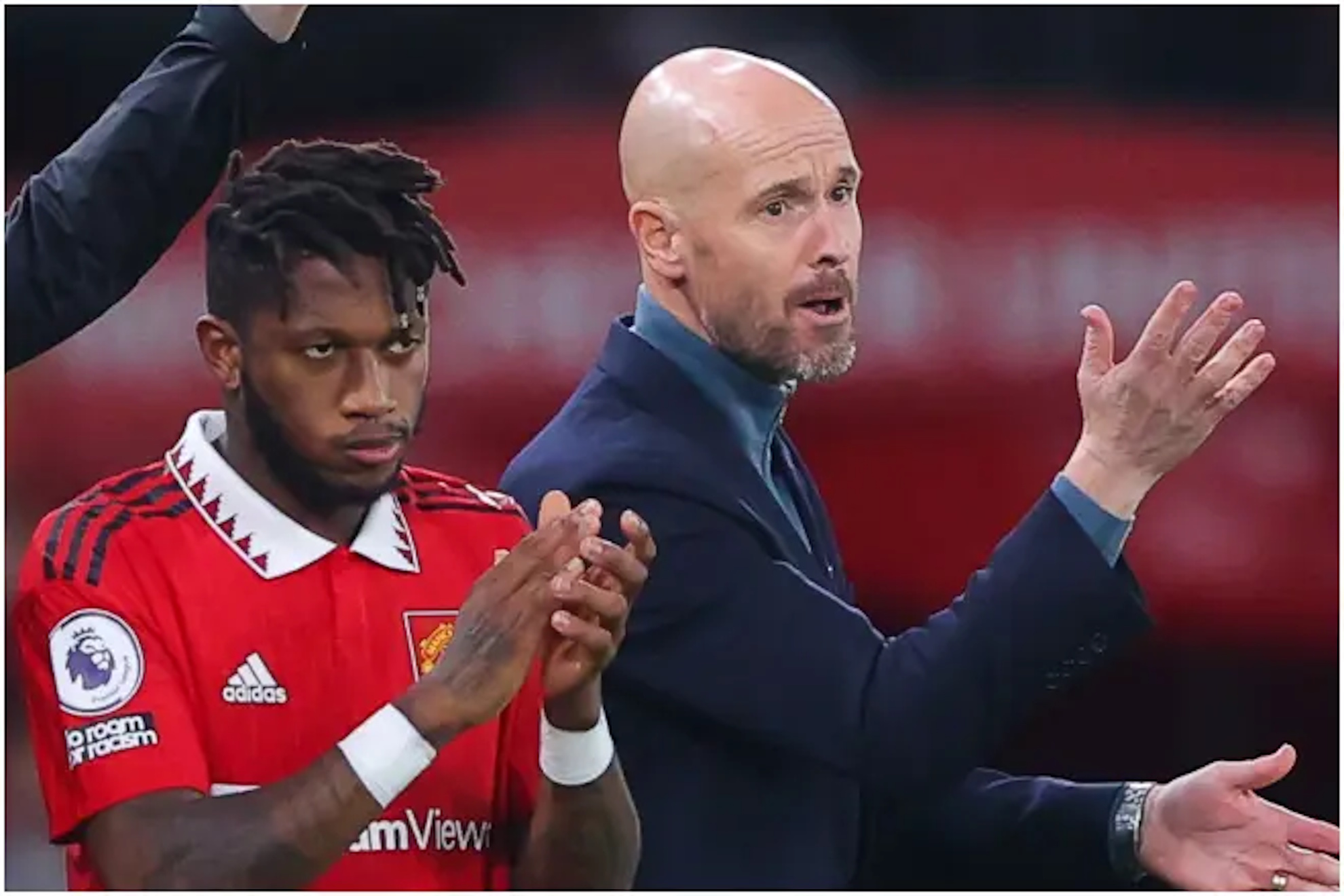Huge blast from Fred against Ten Hag: "He was a piece of shit"'.