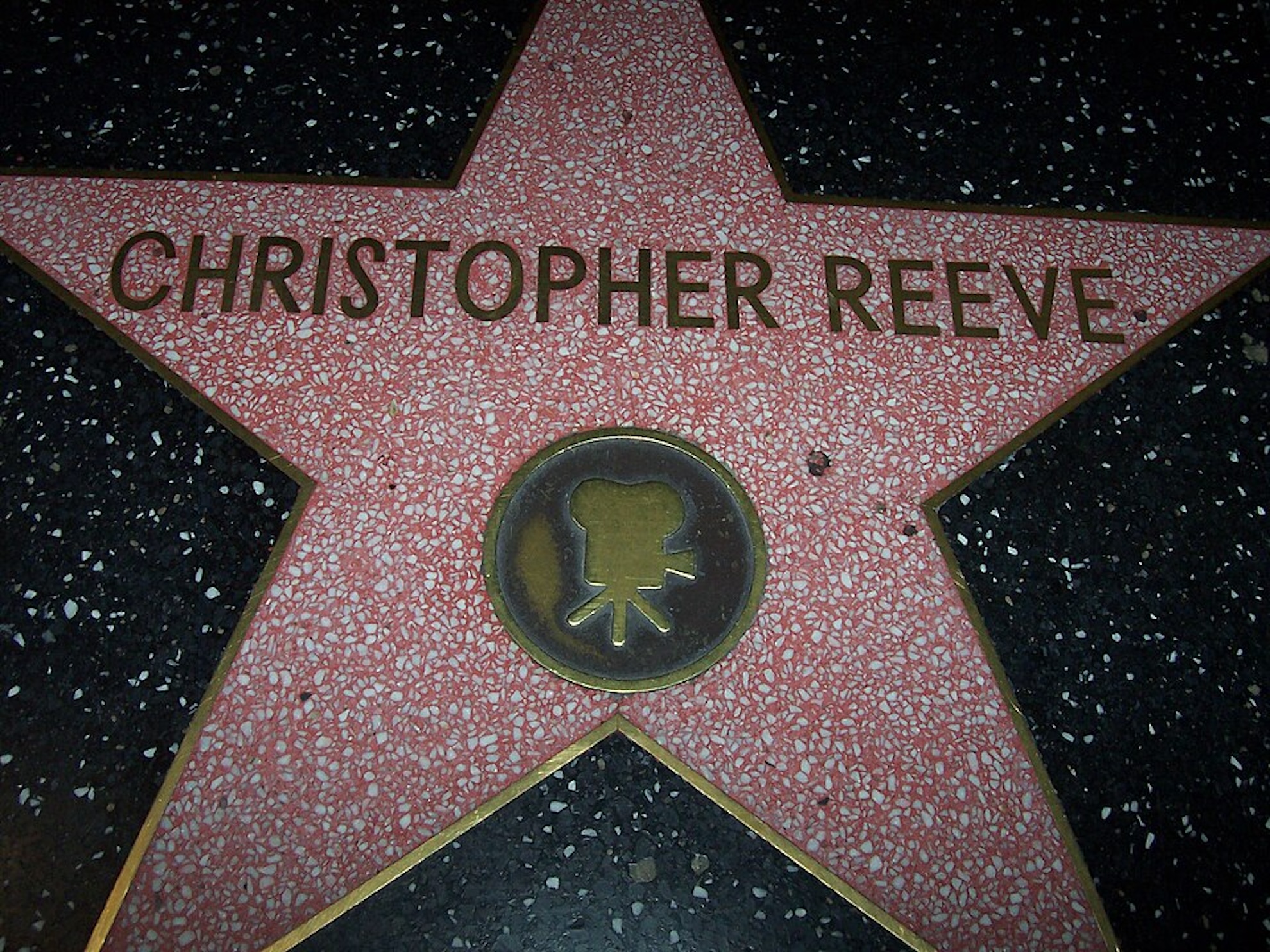 Christopher Reeve on the Walk of Fame
