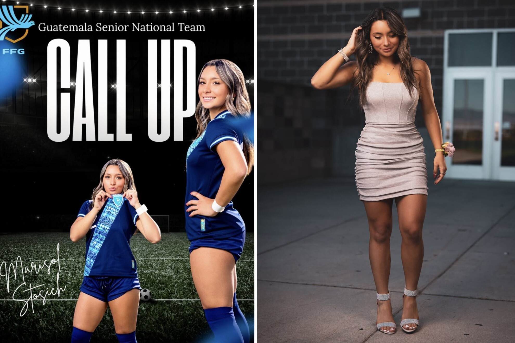 Guatemalan soccer player Marisol Stosich puts her sports career on hold