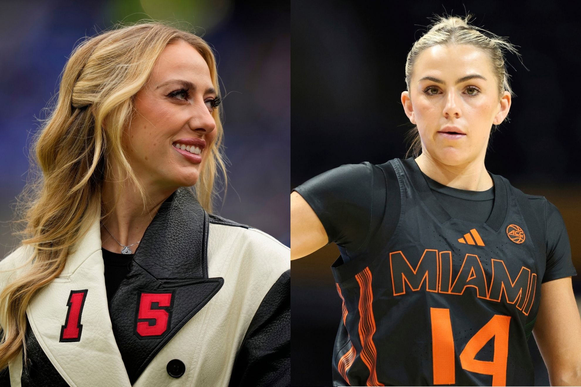 Brittany Mahomes and Haley Cavinder AP