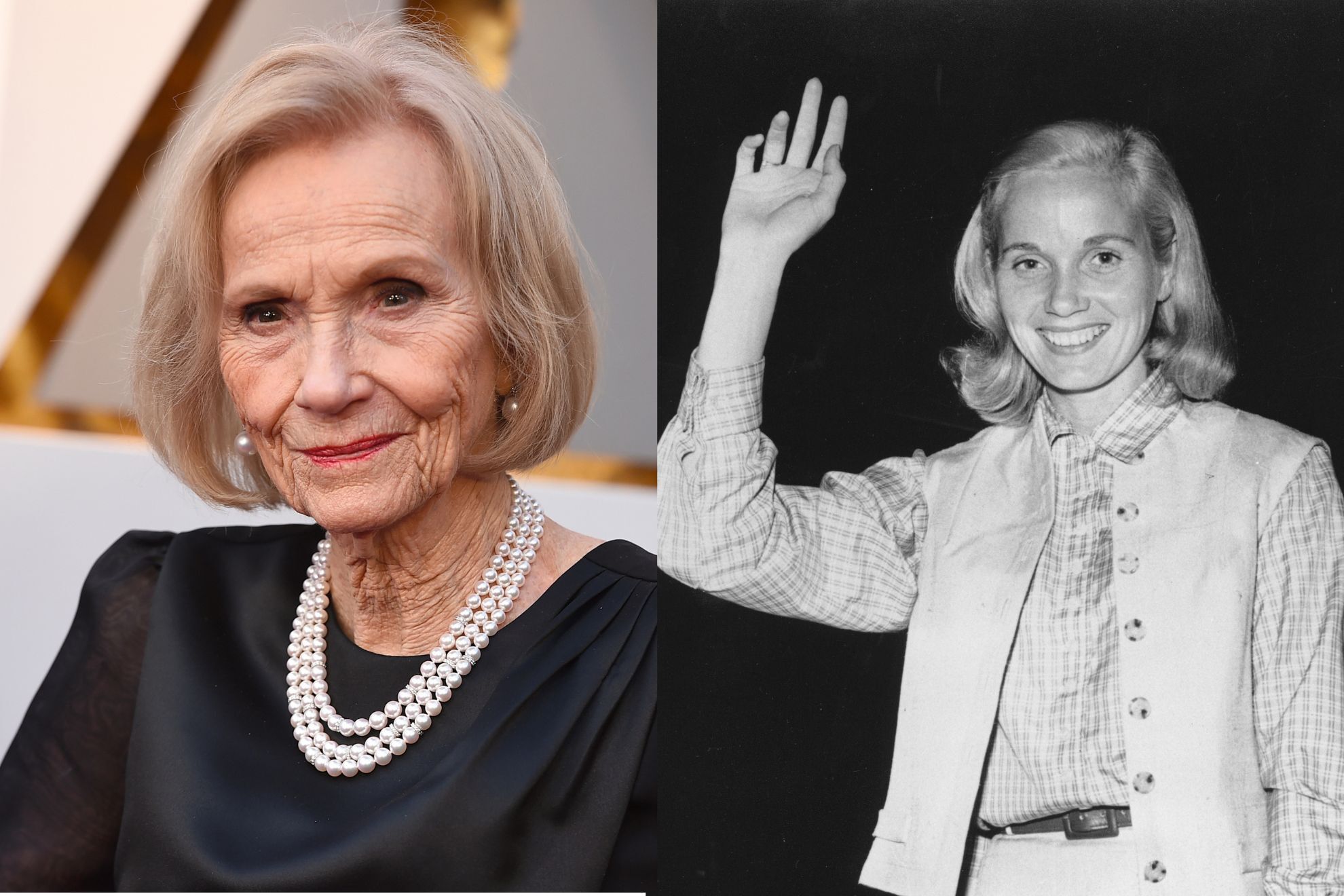 Eva Marie Saint at the 2018 Oscars / Saint arriving in New York in 1956