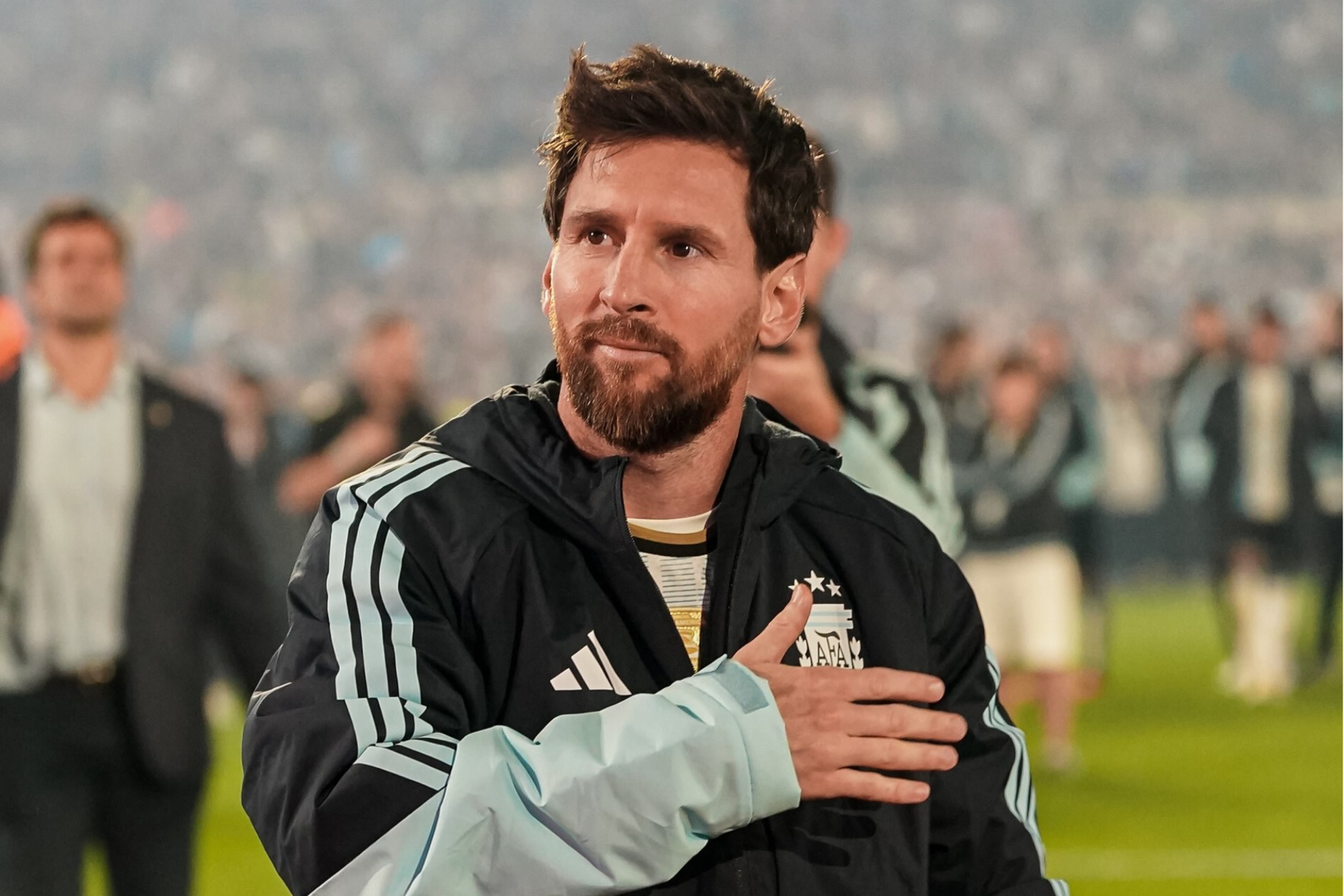 Messi has a distasteful moment as players fail to read the room during Argentina farewell