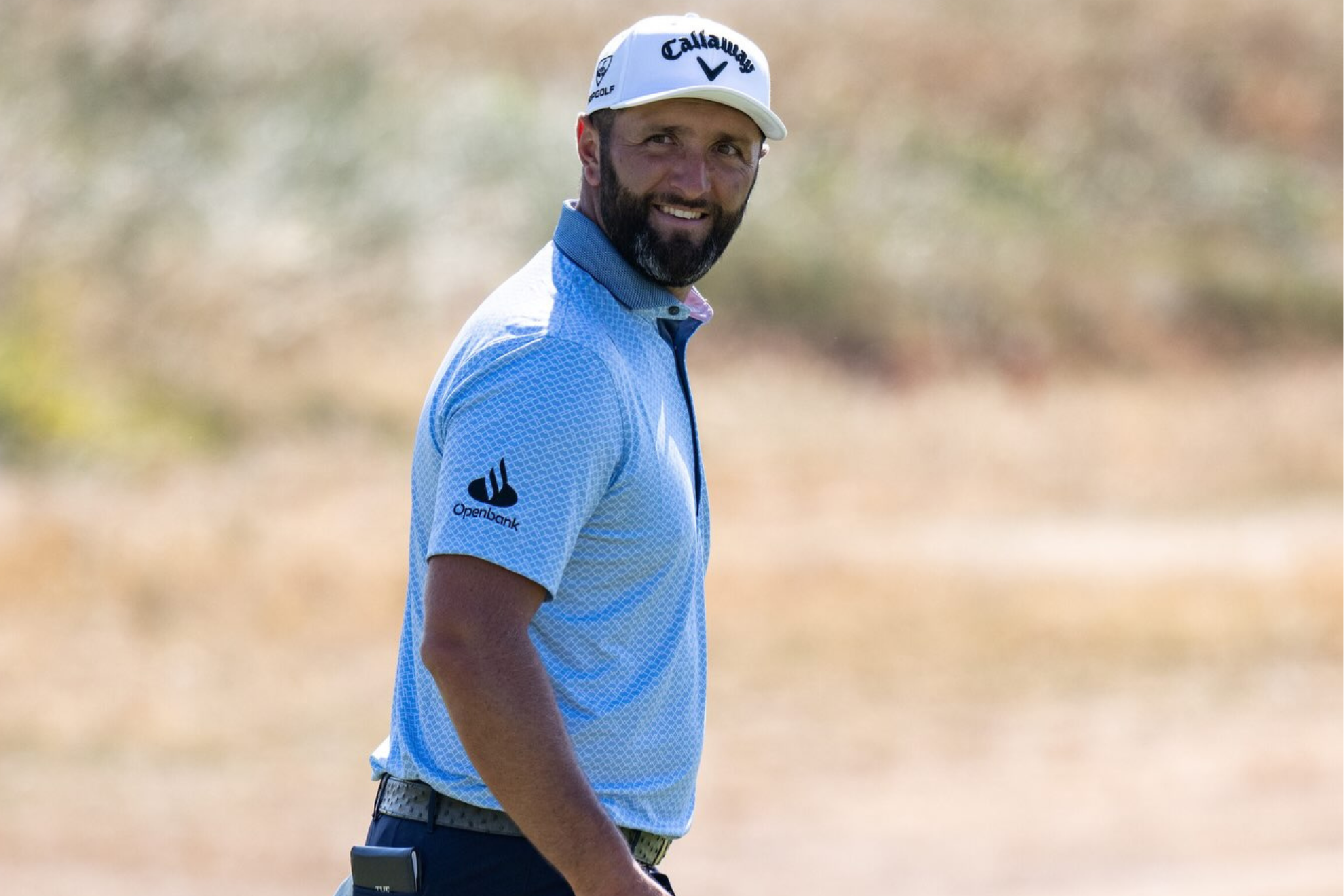 Jon Rahm at The Open Championship in 2026. @jonrahm / Instagram