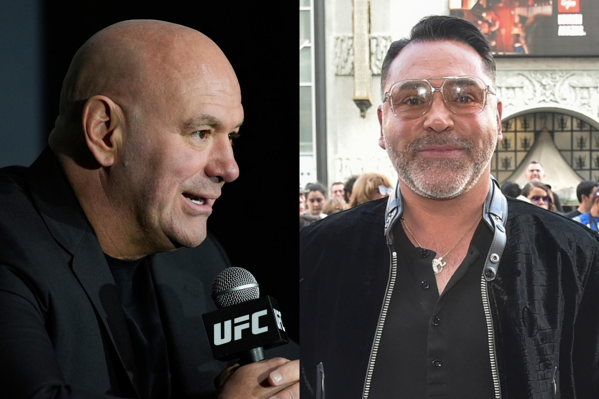Dana White and Oscar De La Hoya have butted heads plenty of times already. LAPRESSE