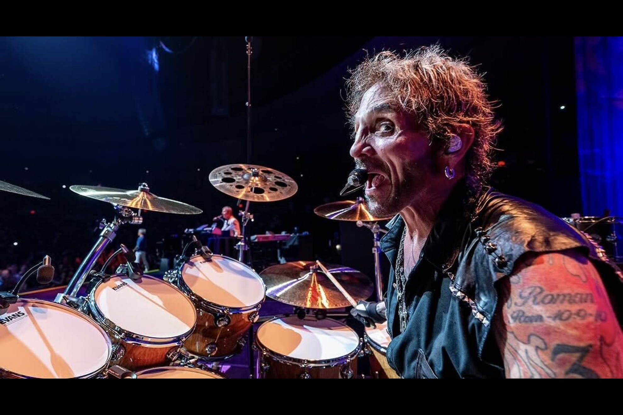Dean Castronovo plays the drums for Journey Instagram