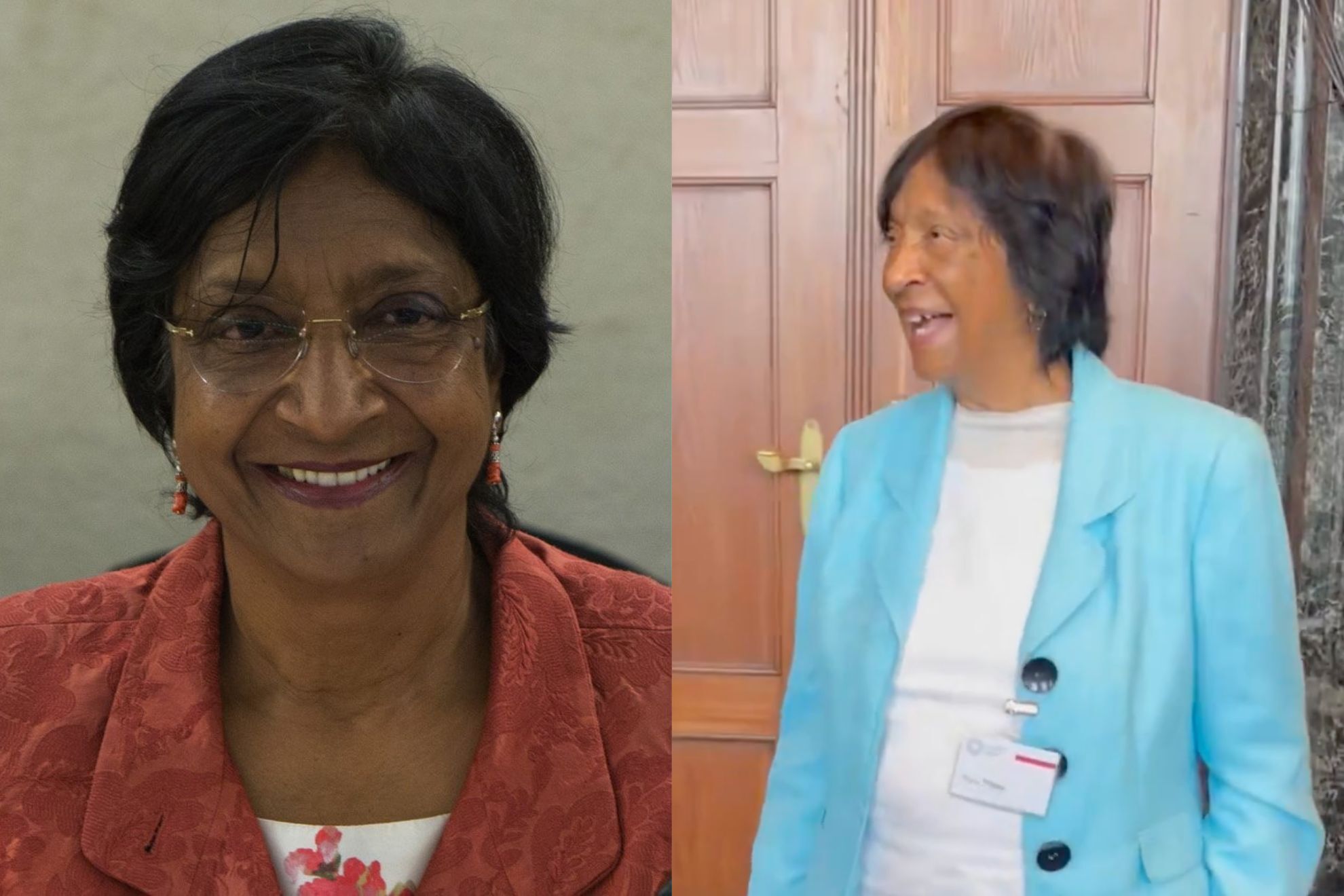 Nobel Peace Prize winner Navi Pillay