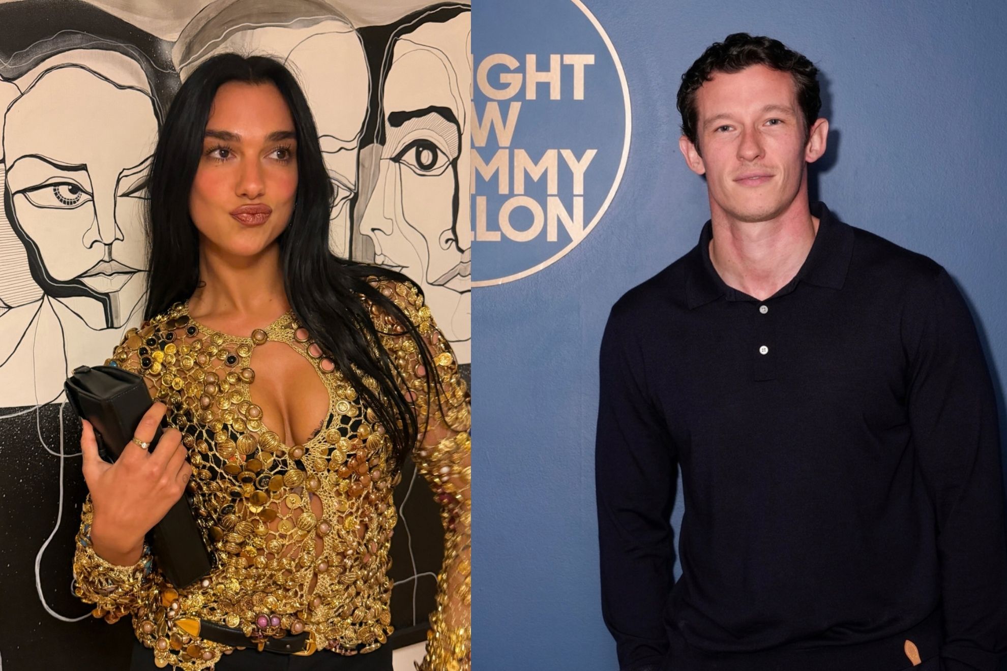 Dua Lipa and Callum Turner IG