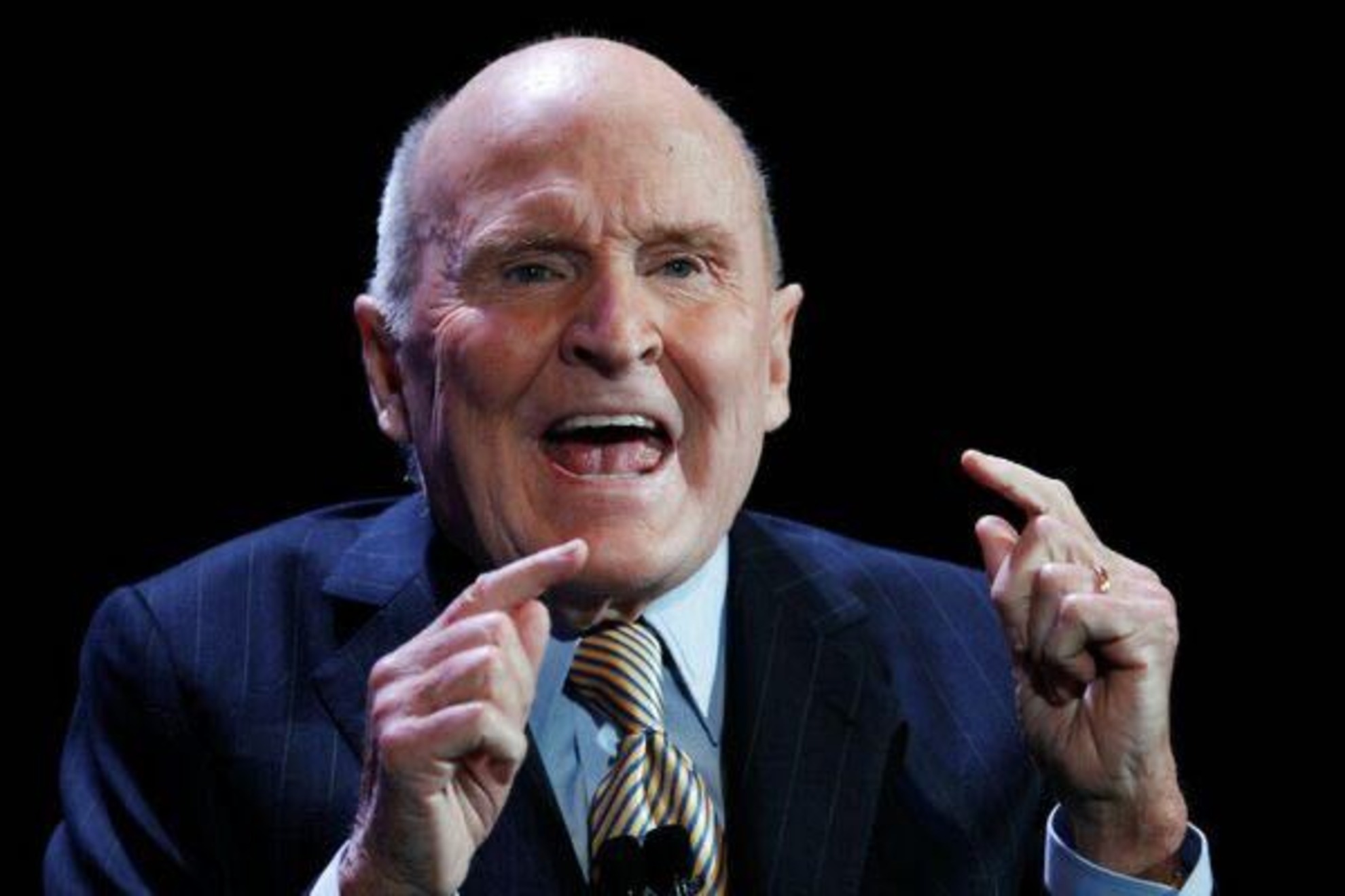 Jack Welch, former chairman and CEO of General Electric LAPRESSE