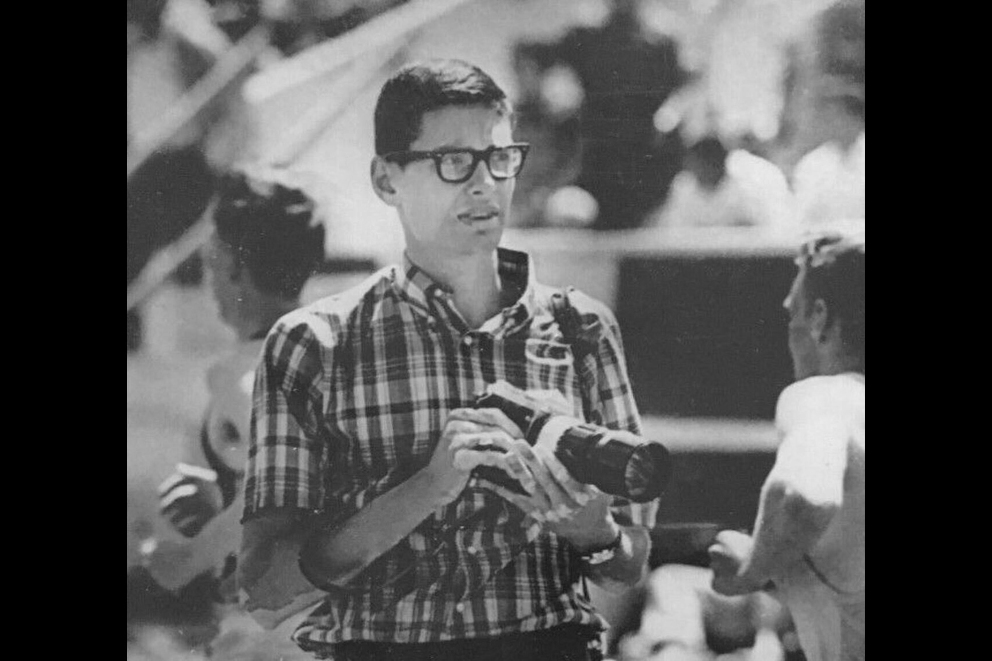 Jim Ryun working as a sports journalist LAPRESSE