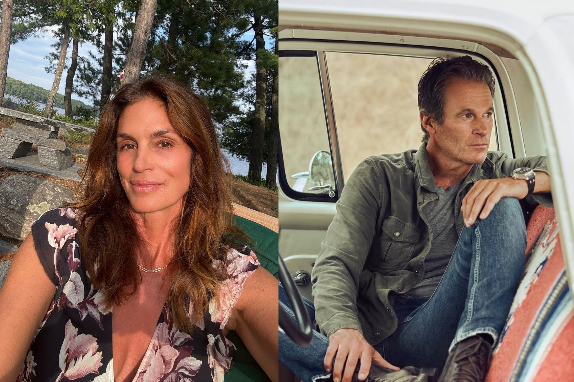 Cindy Crawford and Rande Gerber IG