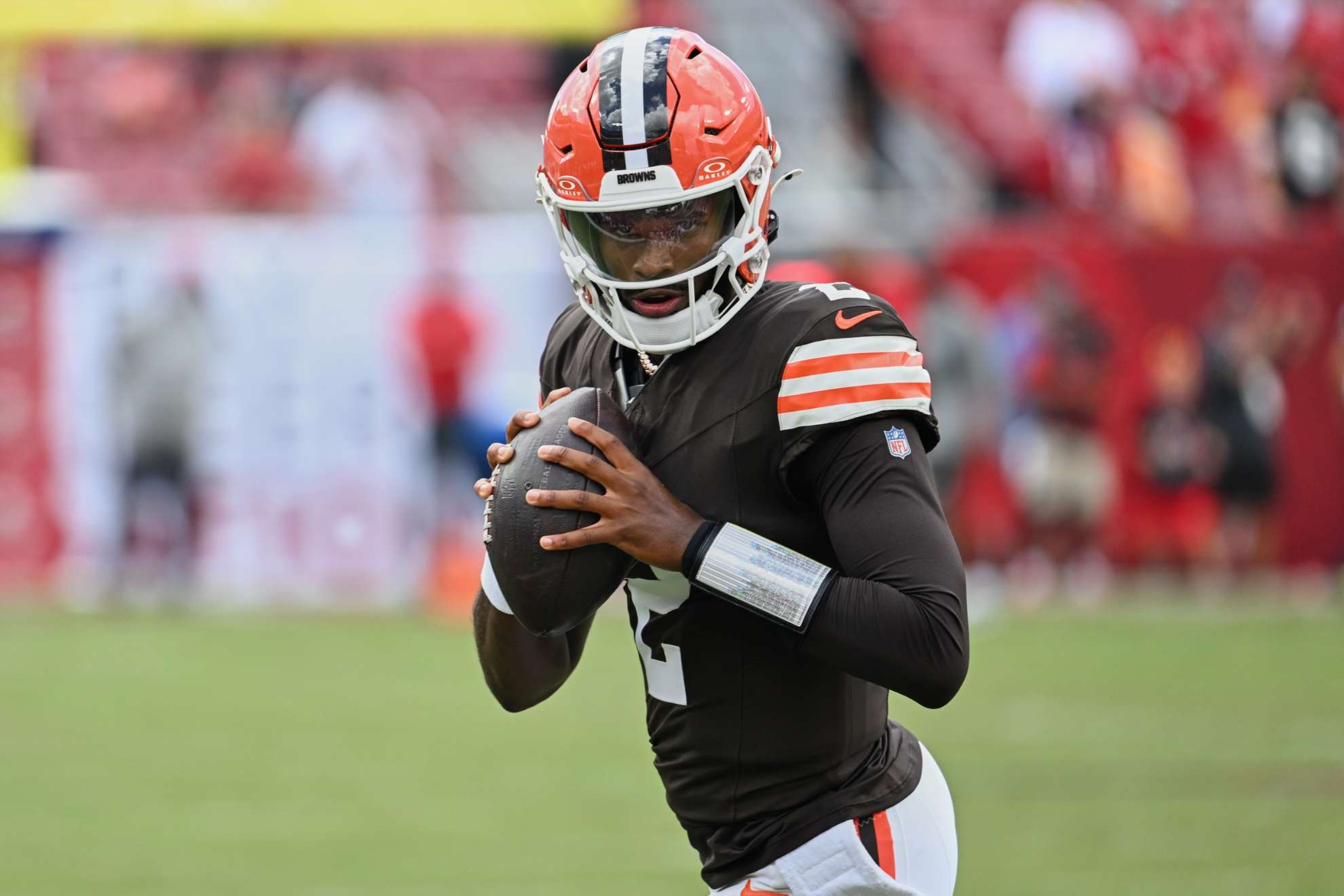 The Cleveland Browns quarterback turned to a representative for the first time. LAPRESSE