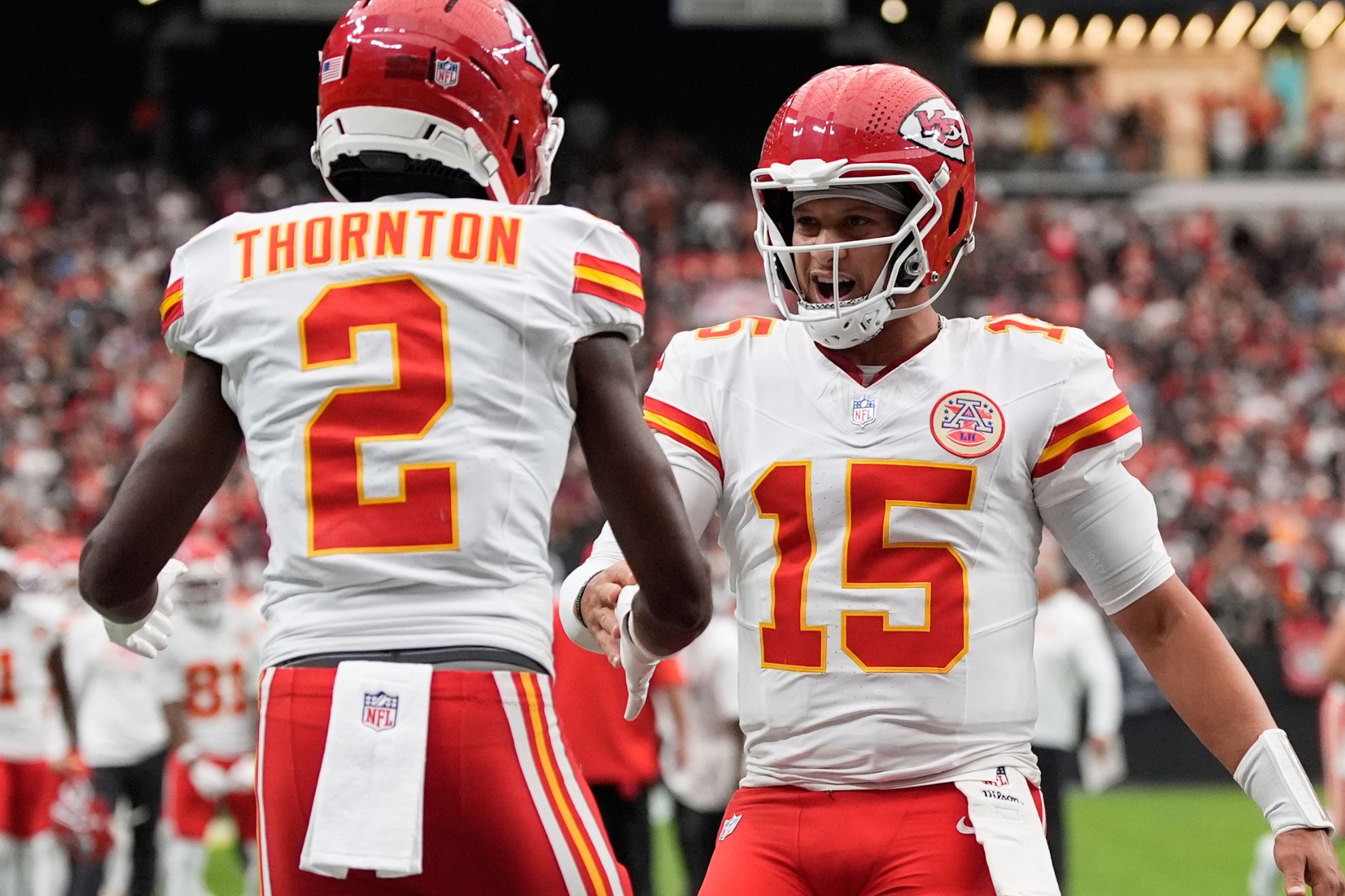 Kansas City Chiefs quarterback Patrick Mahomes (15) LAPRESSE