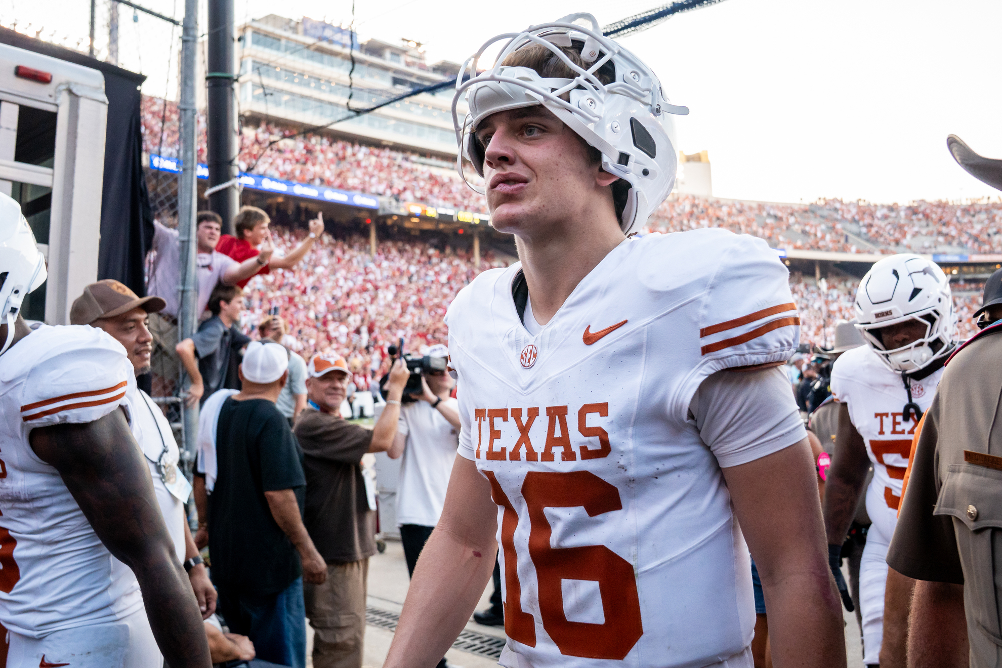 Texas quarterback Arch Manning LAPRESSE