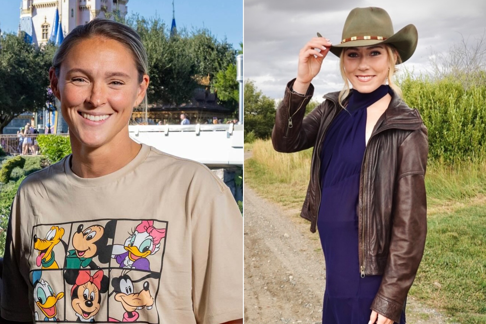 Kylie Kelce and Mikaela Shiffrin Instagram
