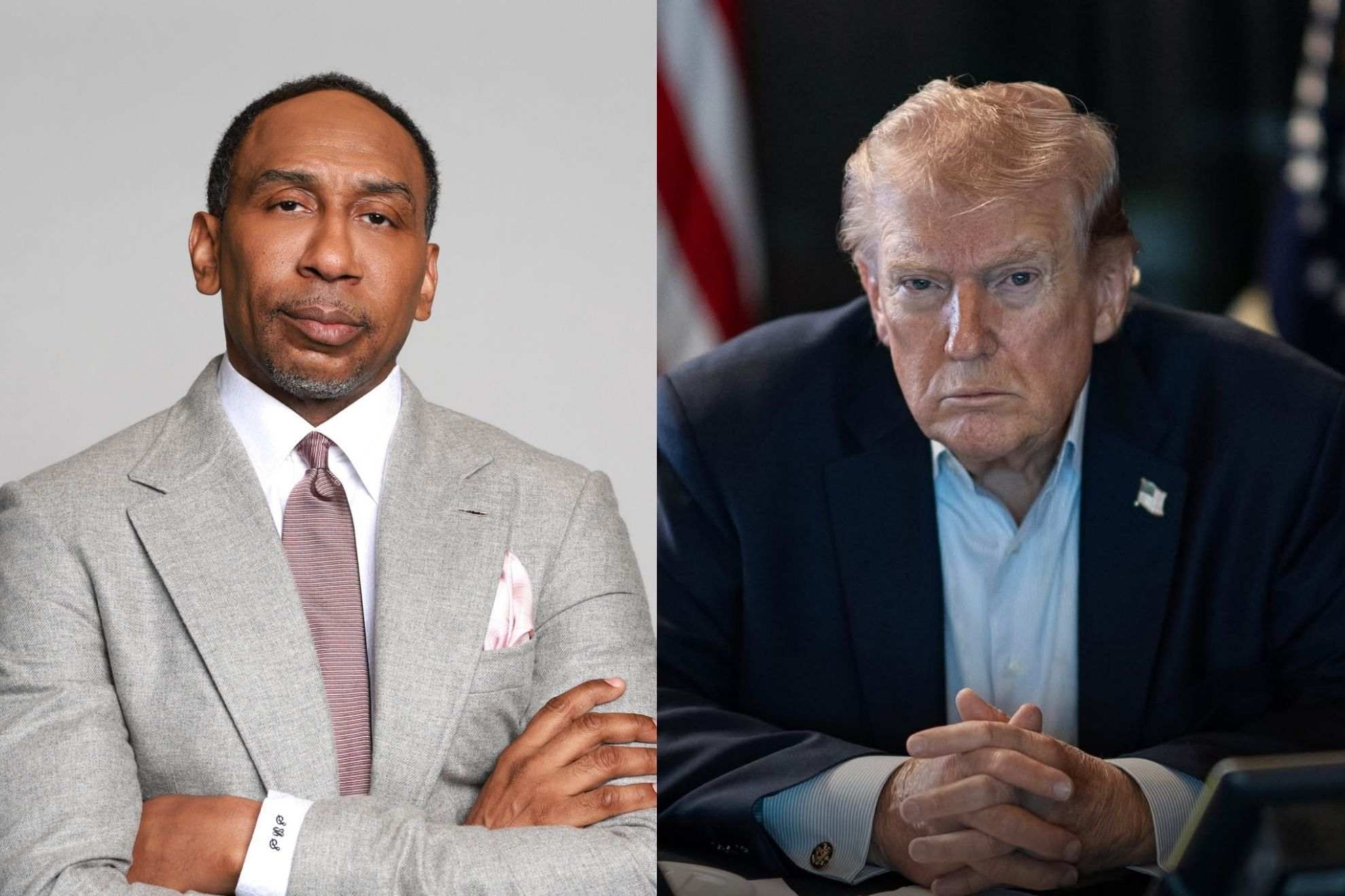 Stephen A. Smith under fire after White House meeting with President Donald Trump Facebook