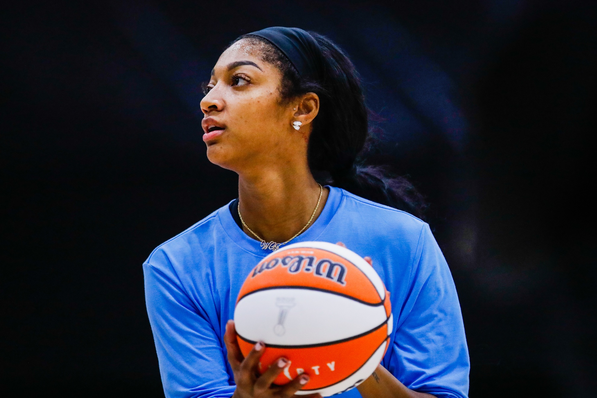 Atlanta Dream forward Angel Reese LAPRESSE