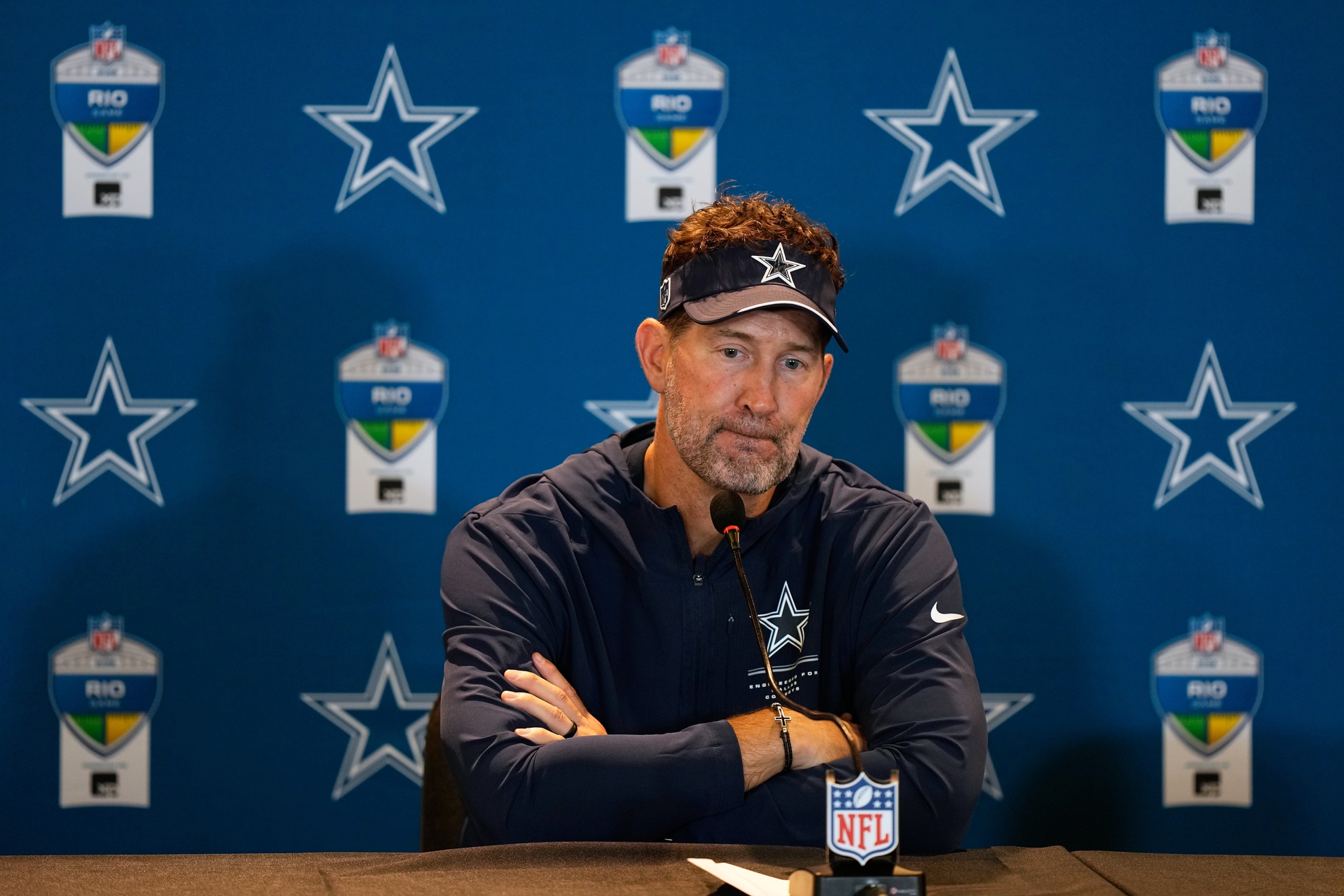 Dallas Cowboys head coach Brian Schottenheimer LAPRESSE