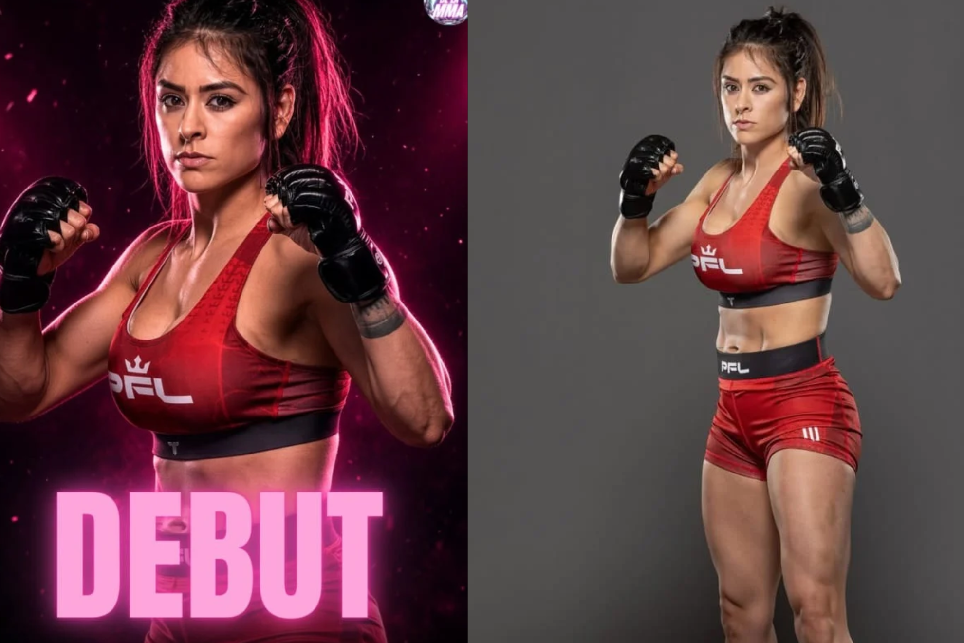 The Mexican fighter lost to Shannon Clark by technical knockout in the third round at PFL Chicago, after an intense fight that also led to an unexpected incident during the broadcast. instagram@loba_acosta_