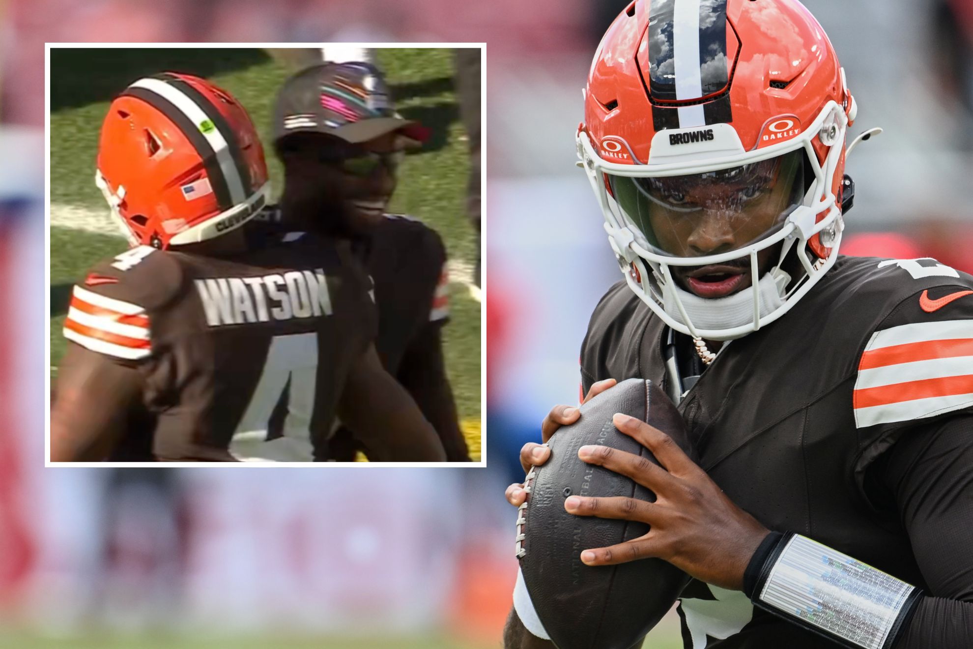 Cleveland Browns quarterback Shedeur Sanders (2)