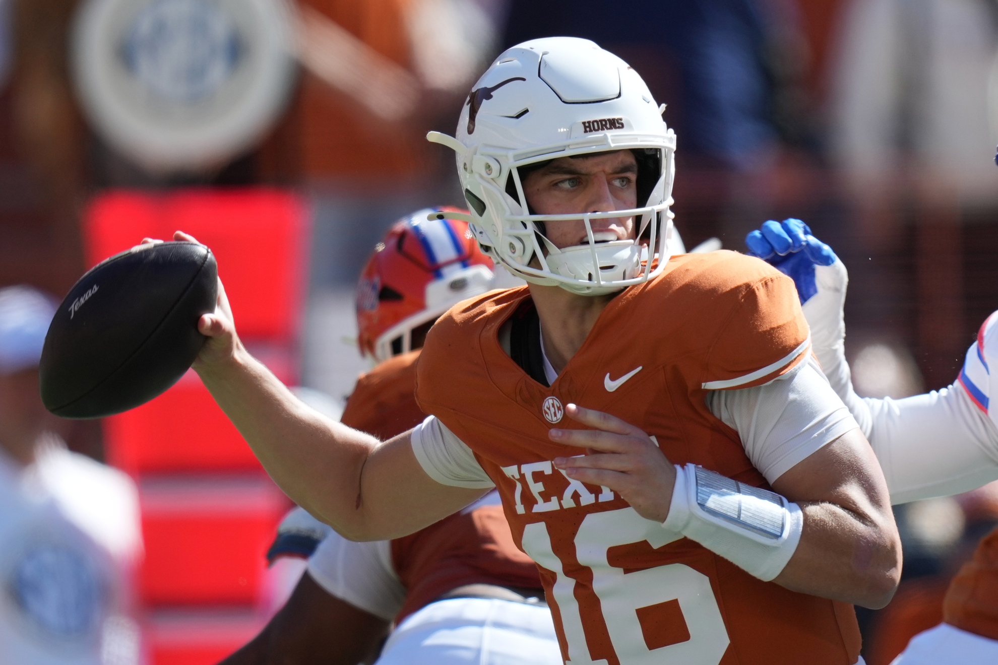 Texas quarterback Arch Manning LAPRESSE