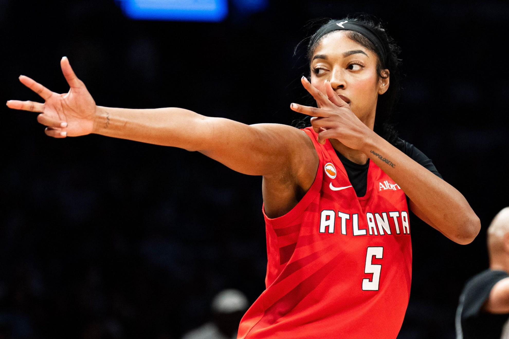 Reese took center stage with her confidence, scoring and ability to fire up her team when her game was clicking.