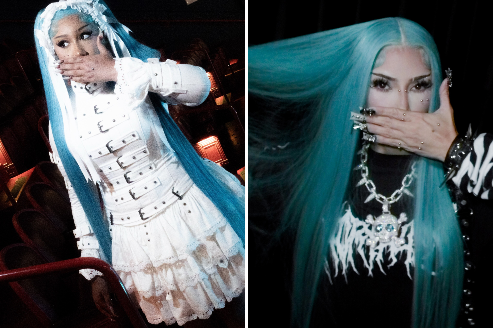 The resemblance between the two was striking, with the costume highlighting just how much they look alike