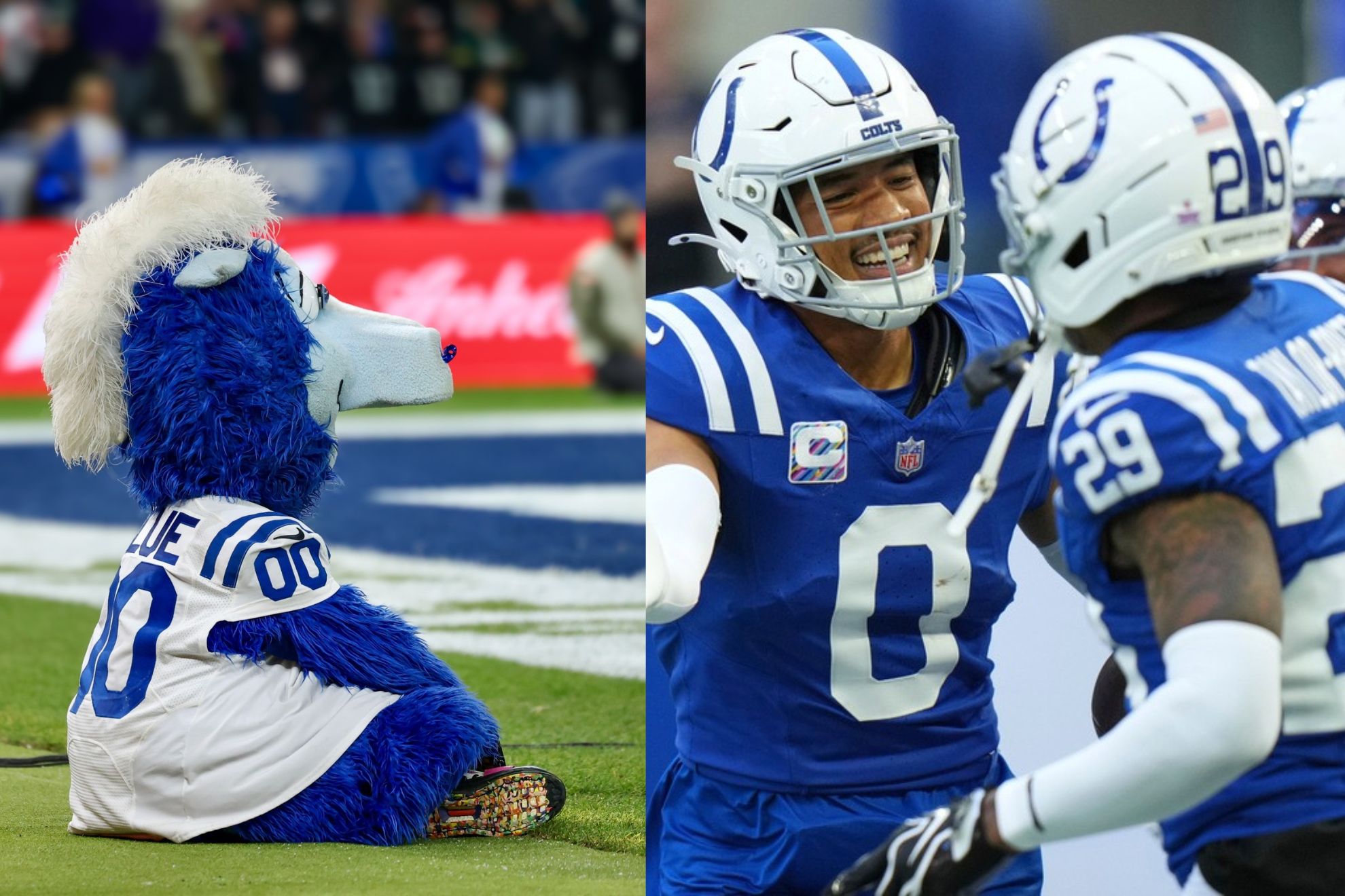 Blue and Colts Social Media: Jennimaul and AP