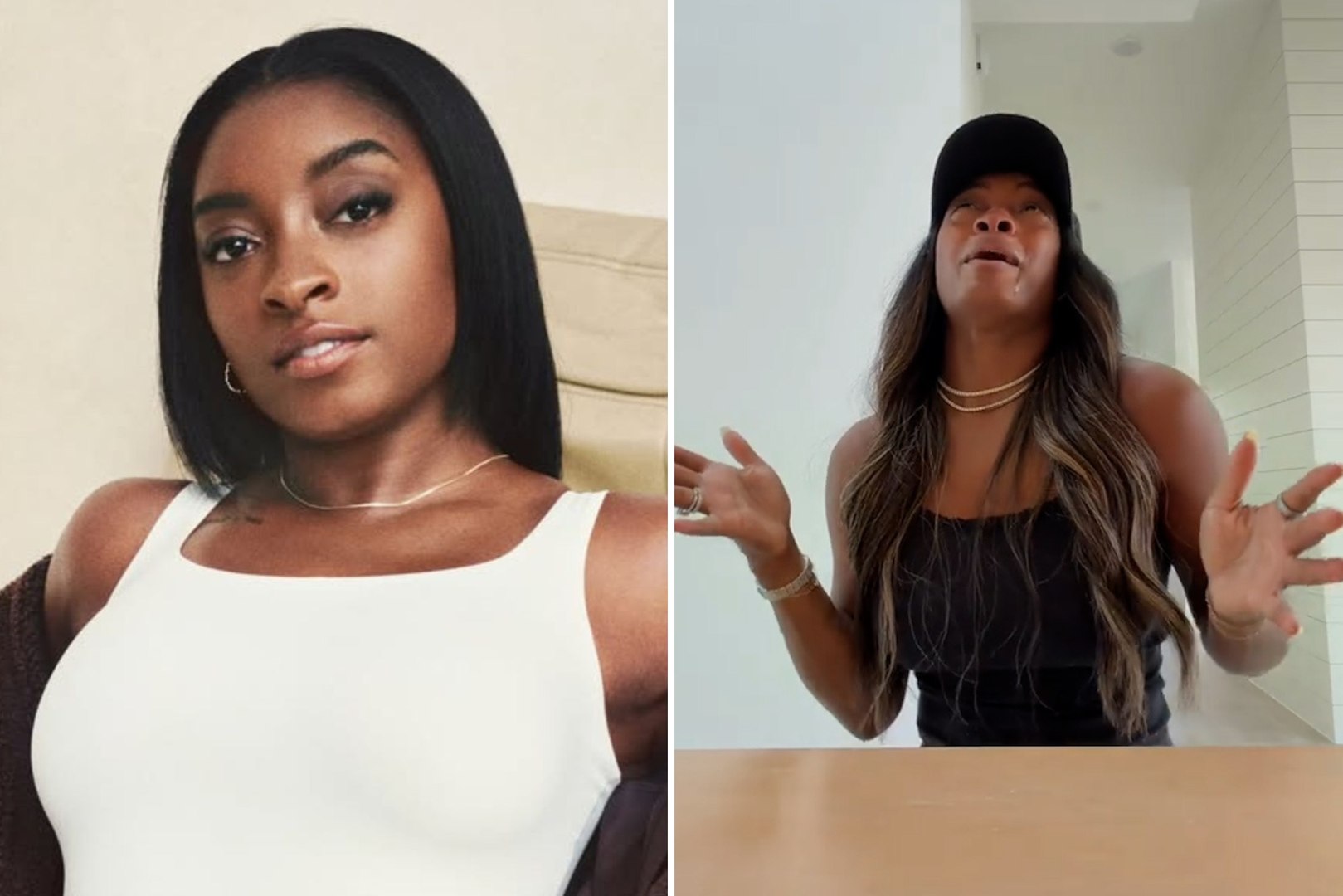 Simone Biles says goodbye to her home in Spring LAPRESSE