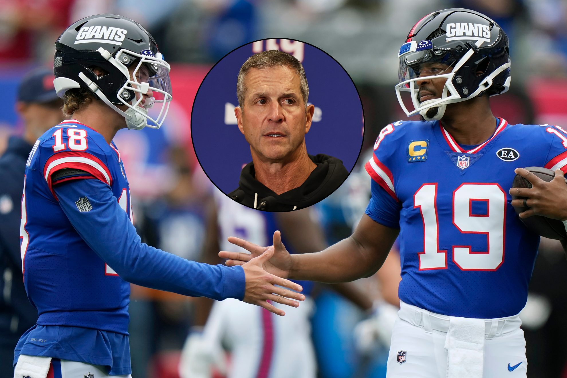 New York Giants head coach has made the bold decision to bench Jameis Winston for J.J. McCarthy.