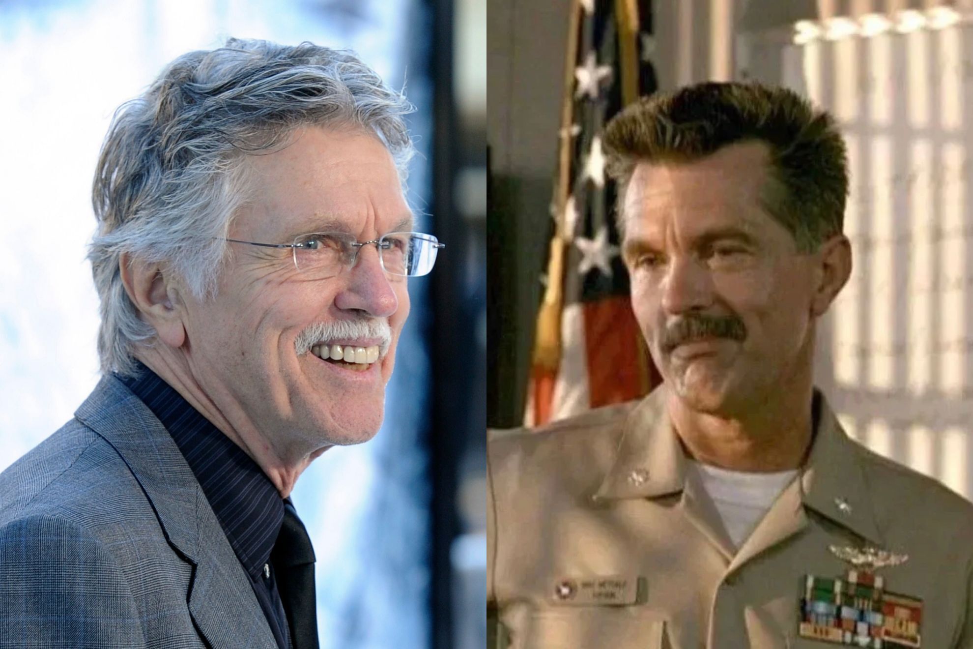 Tom Skerritt / In his role in ‘Top Gun’