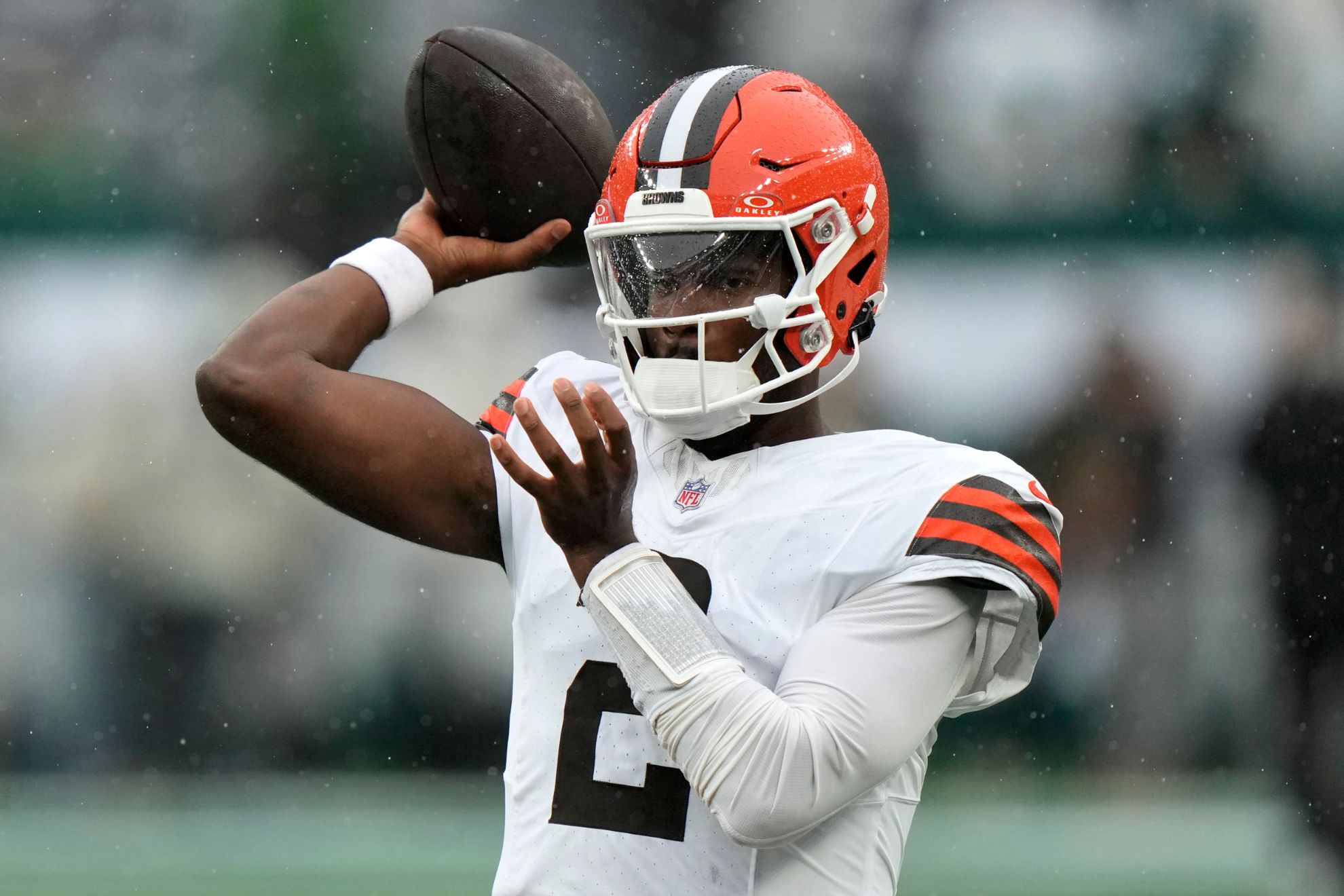 Cleveland Browns quarterback Shedeur Sanders