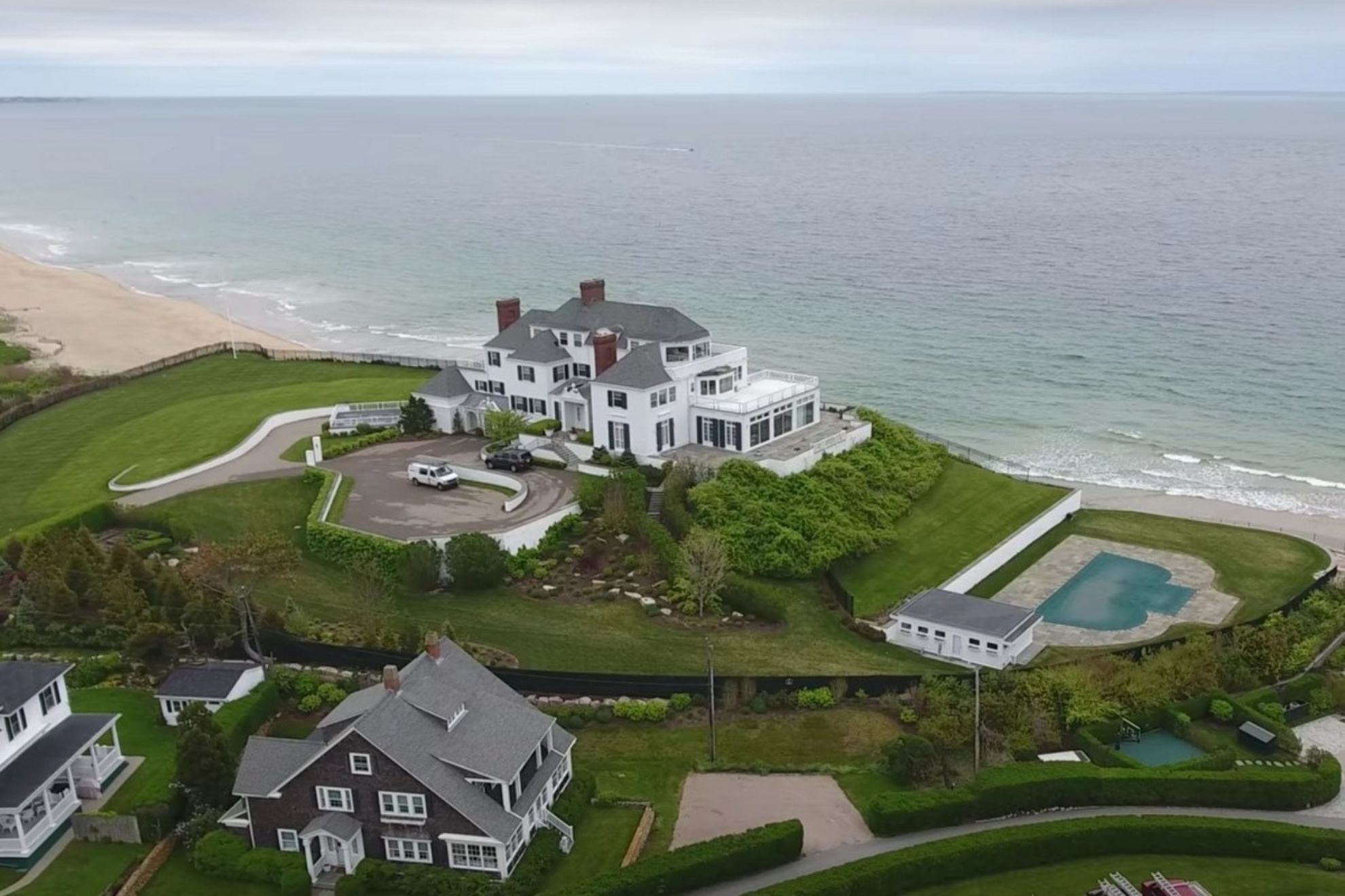 Aerial photo of Holiday House