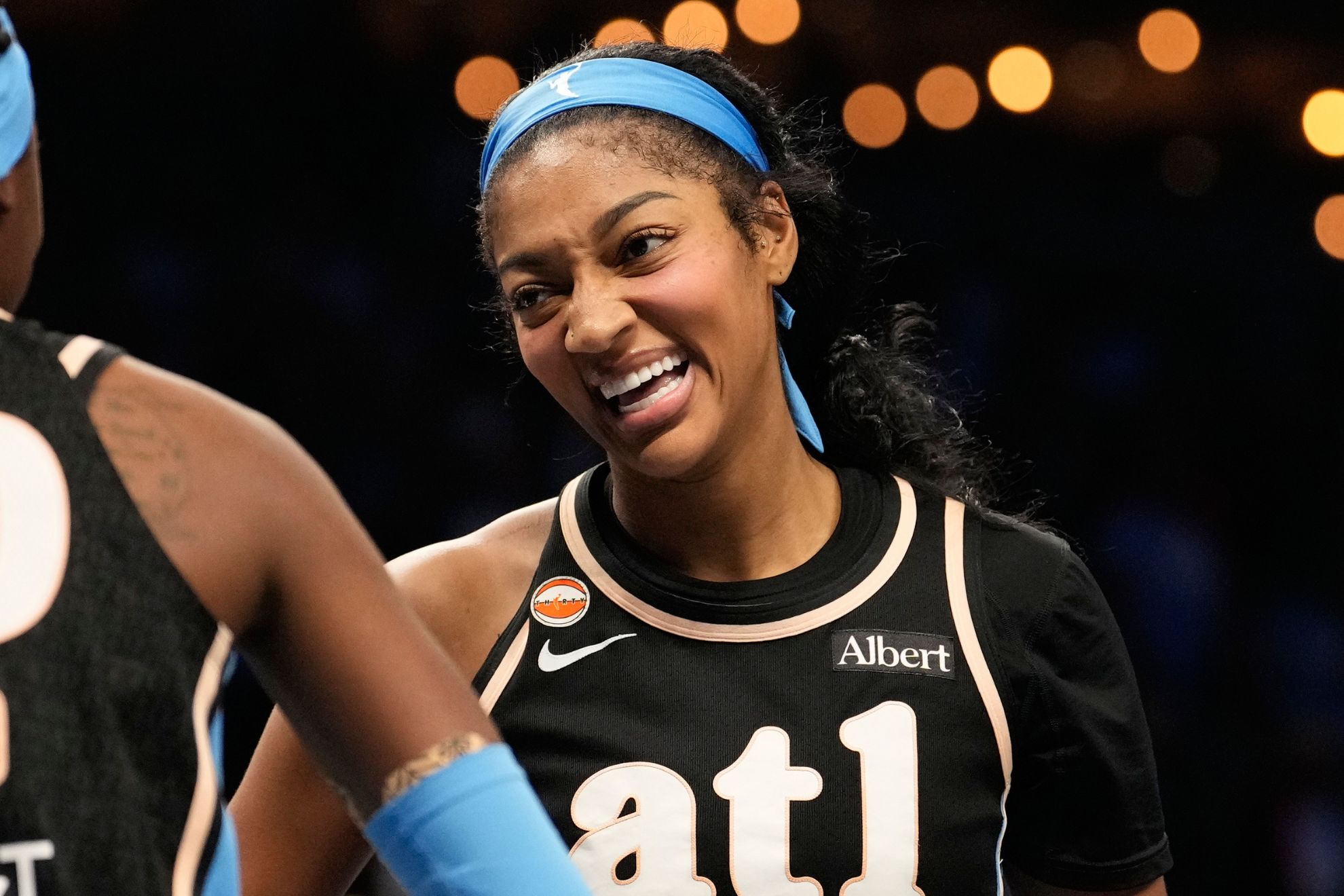 Atlanta Dream forward Angel Reese (5)