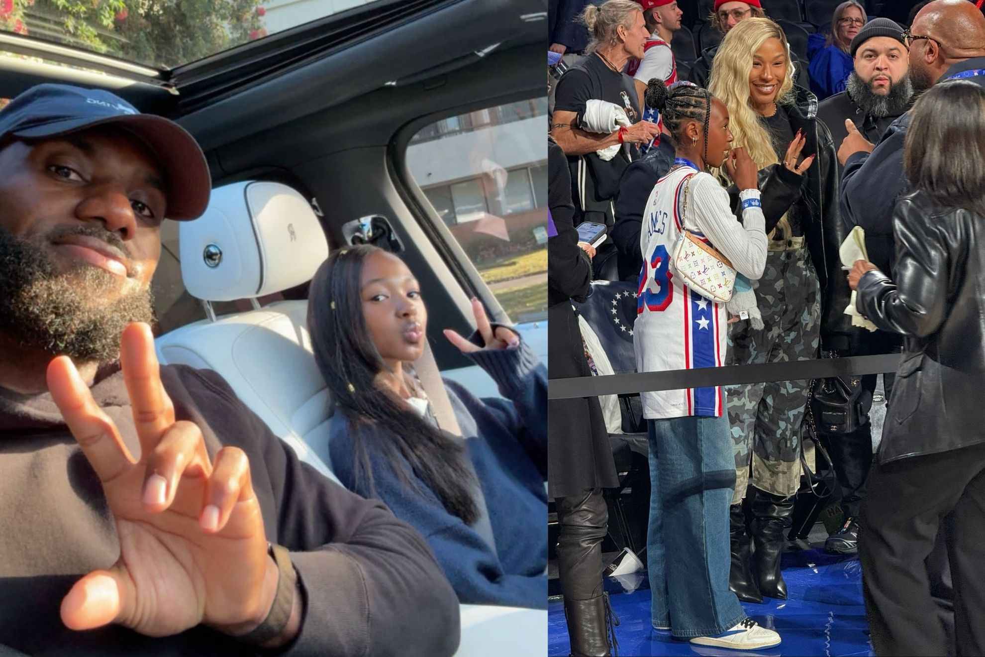 LeBron James' 12-year-old daughter steals the show with a heartwarming birthday moment X