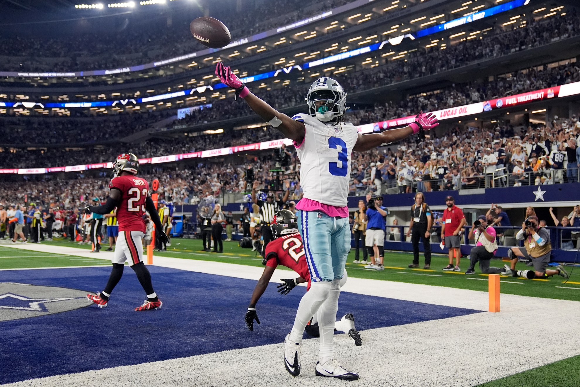 Dallas Cowboys wide receiver George Pickens LAPRESSE