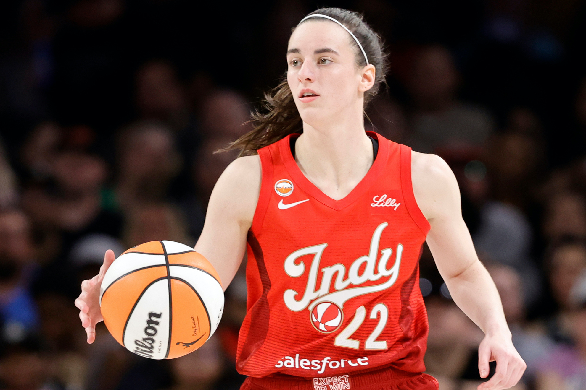 Indiana Fever guard Caitlin Clark LAPRESSE