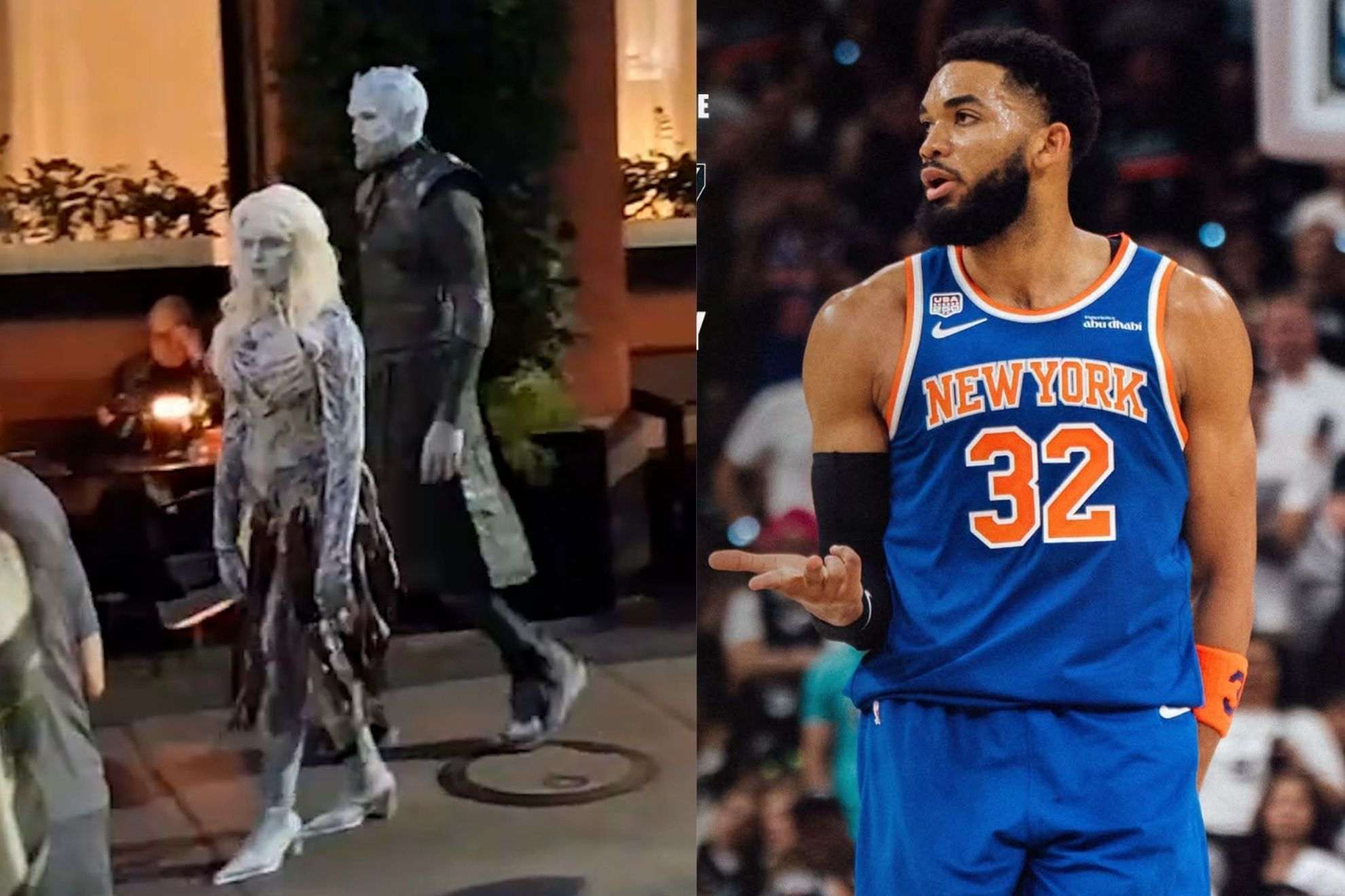 Jordyn Woods and Karl-Anthony Towns deliver chilling ‘Game of Thrones’ Halloween looks X