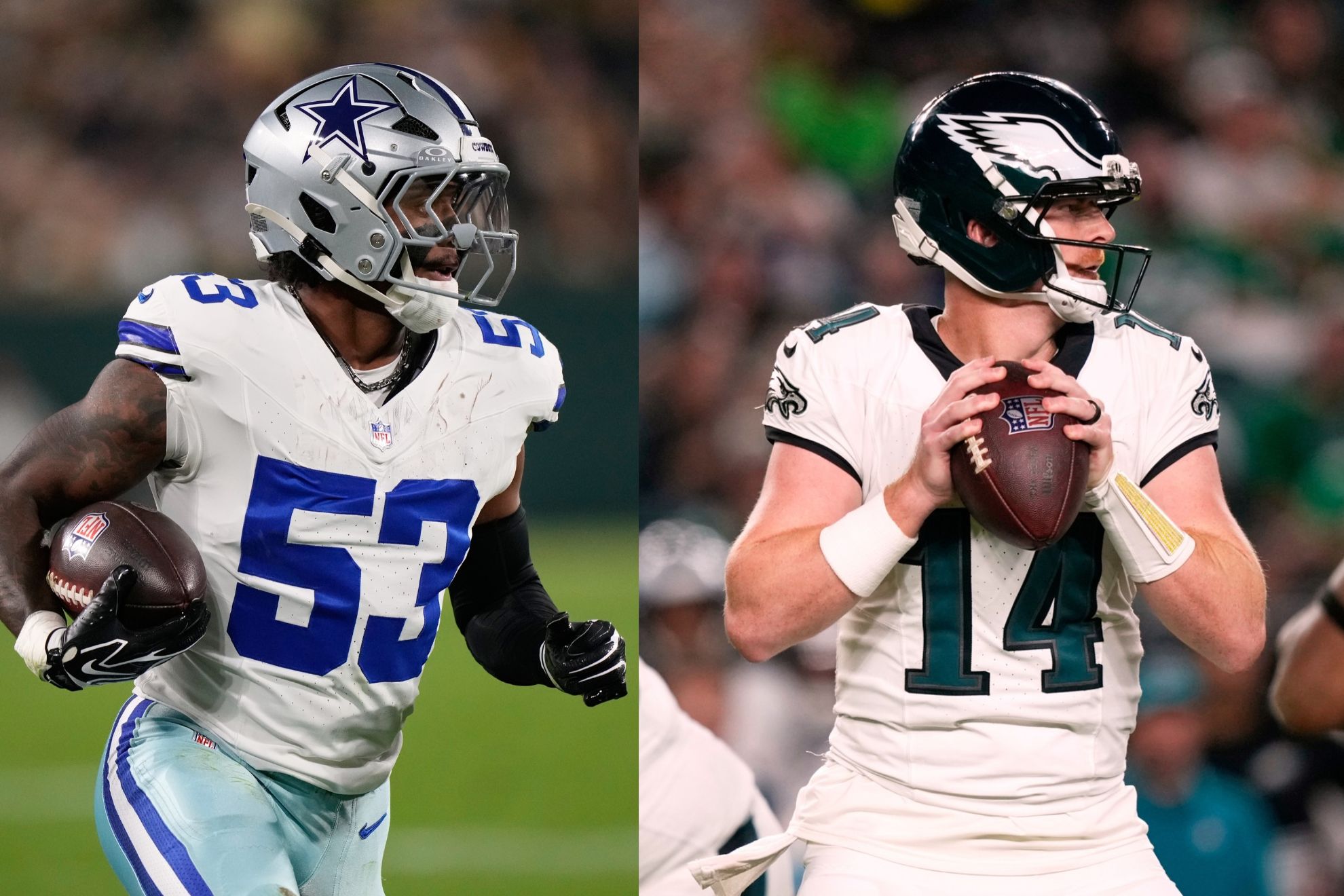 Dallas Cowboys and Philadelphia Eagles AP
