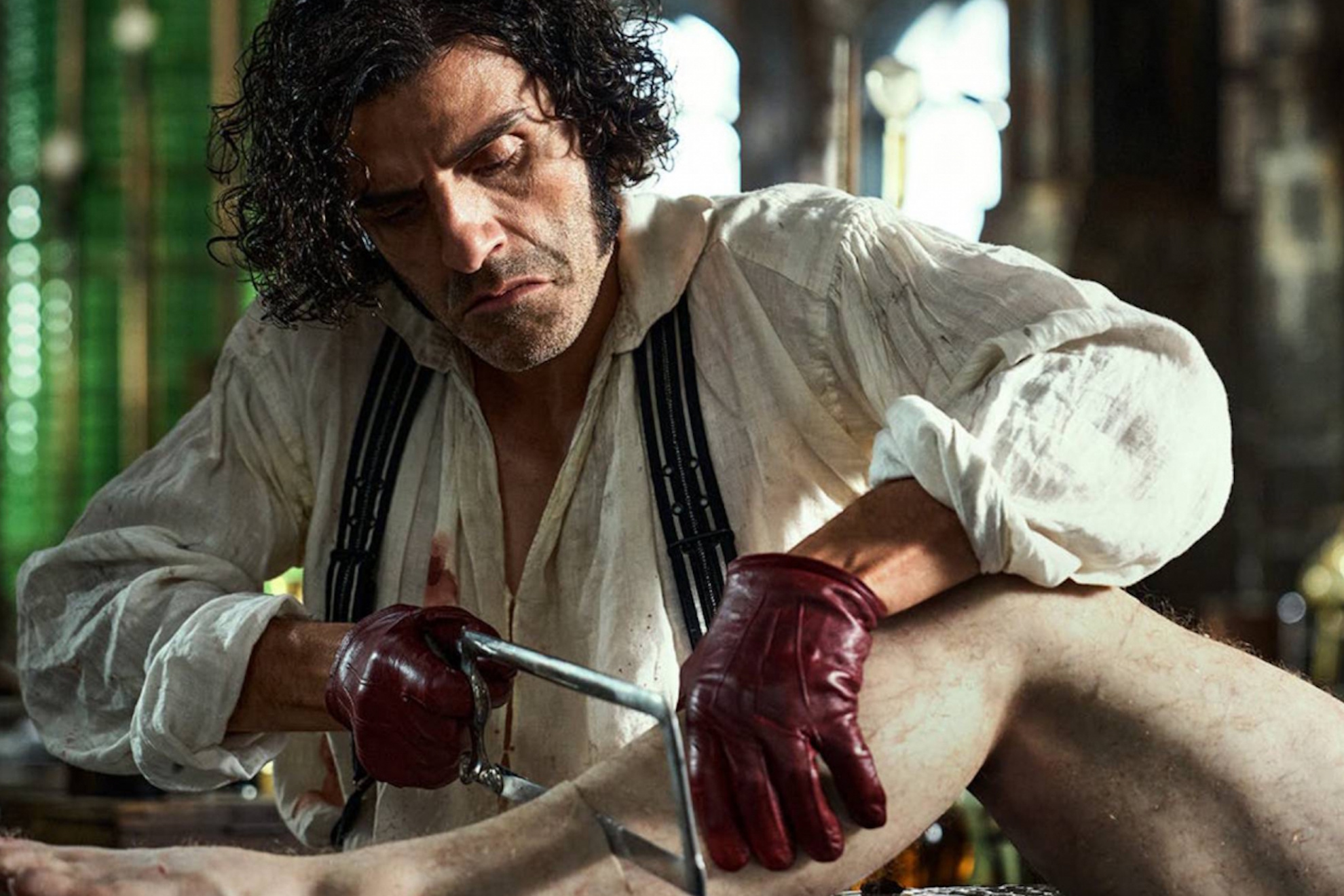 Scene from "Frankenstein". NETFLIX